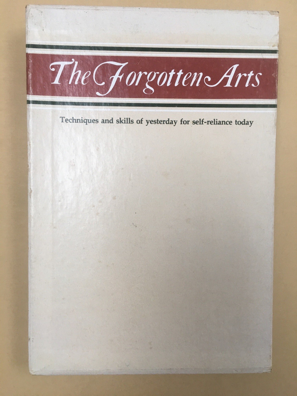 The Forgotten Arts Yesterday’s Techniques Set 4 Books Yankee 1979 2nd Printing