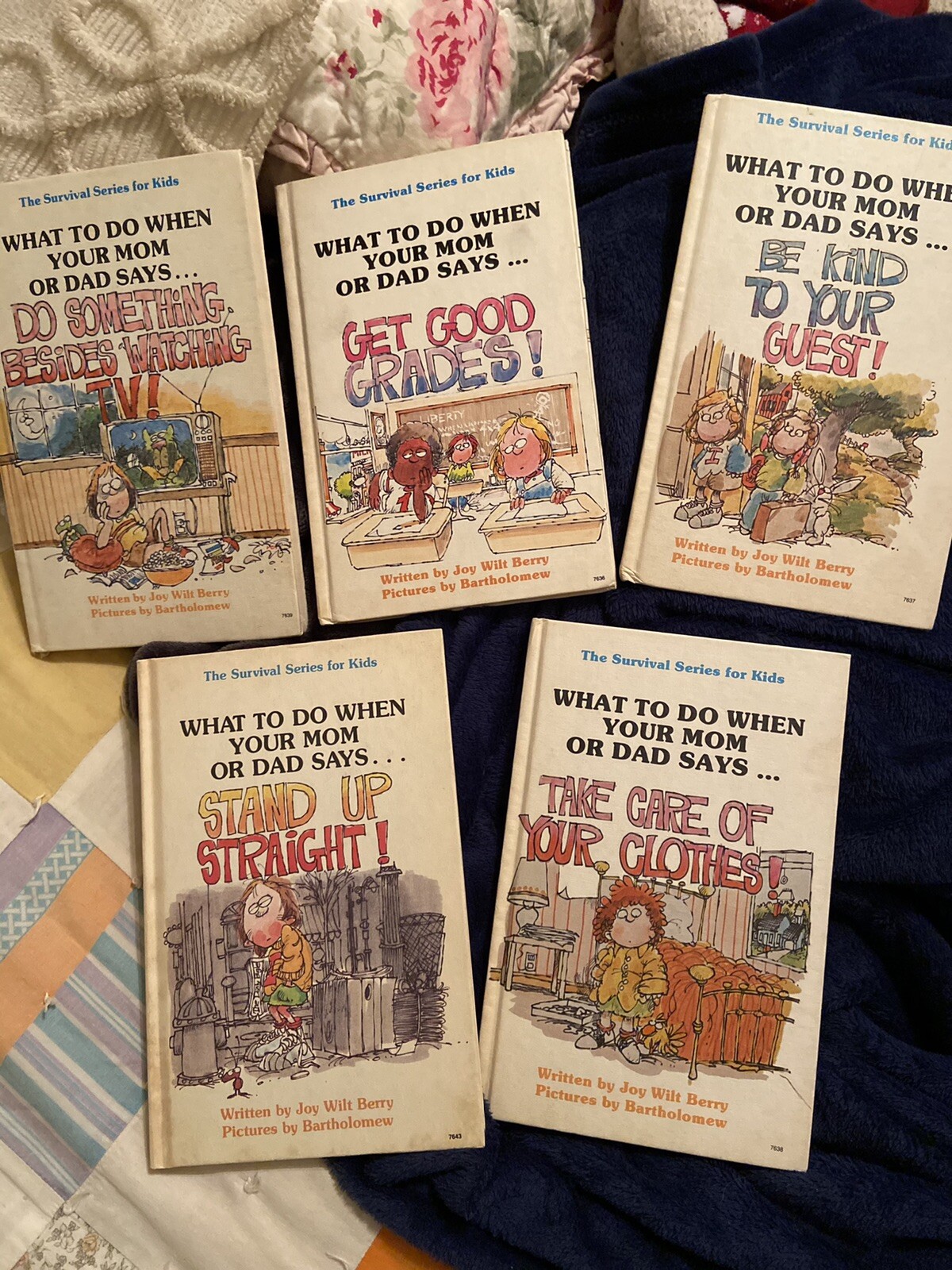 The Survival Series for Kids by Joy Berry Set of 5 Hardback Books 1982 VINTAGE