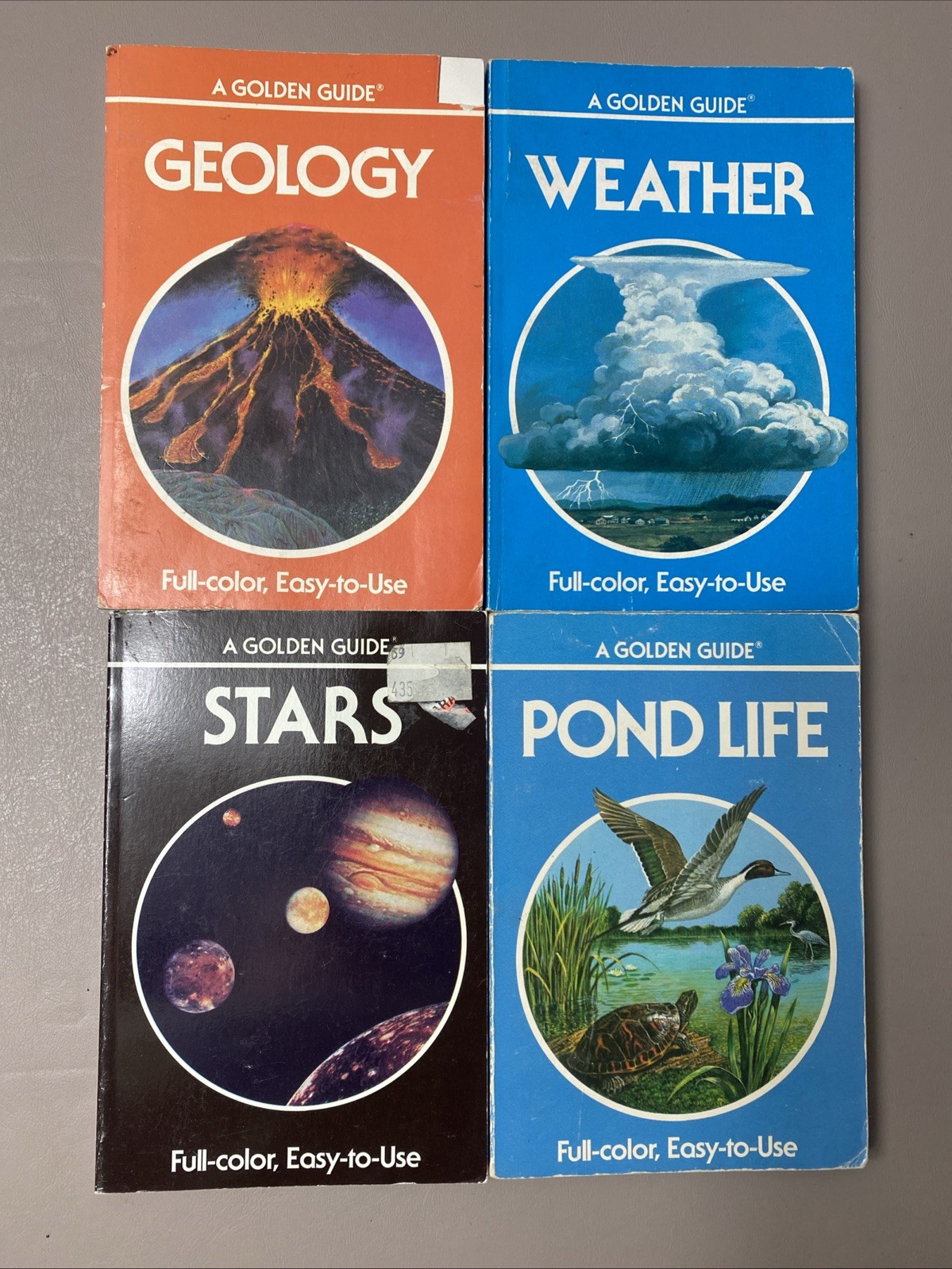 Lot of 19 Vintage „A Golden Nature Guide“ books – Illustrated In Color