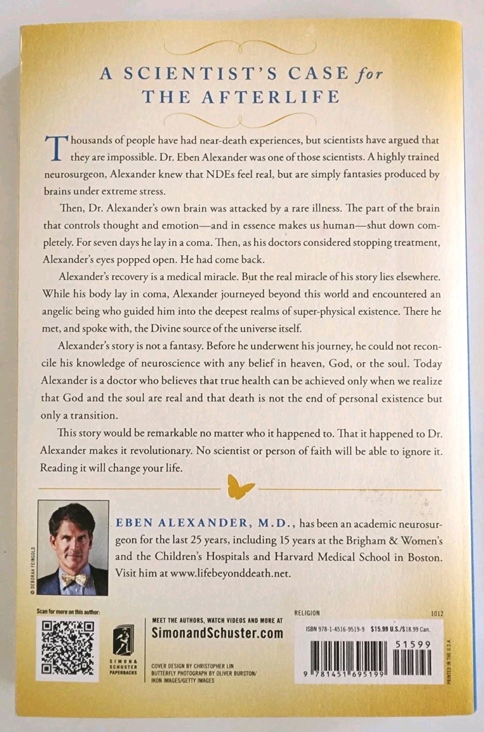 Proof Of Heaven: Eben Alexander (Paperback Book)