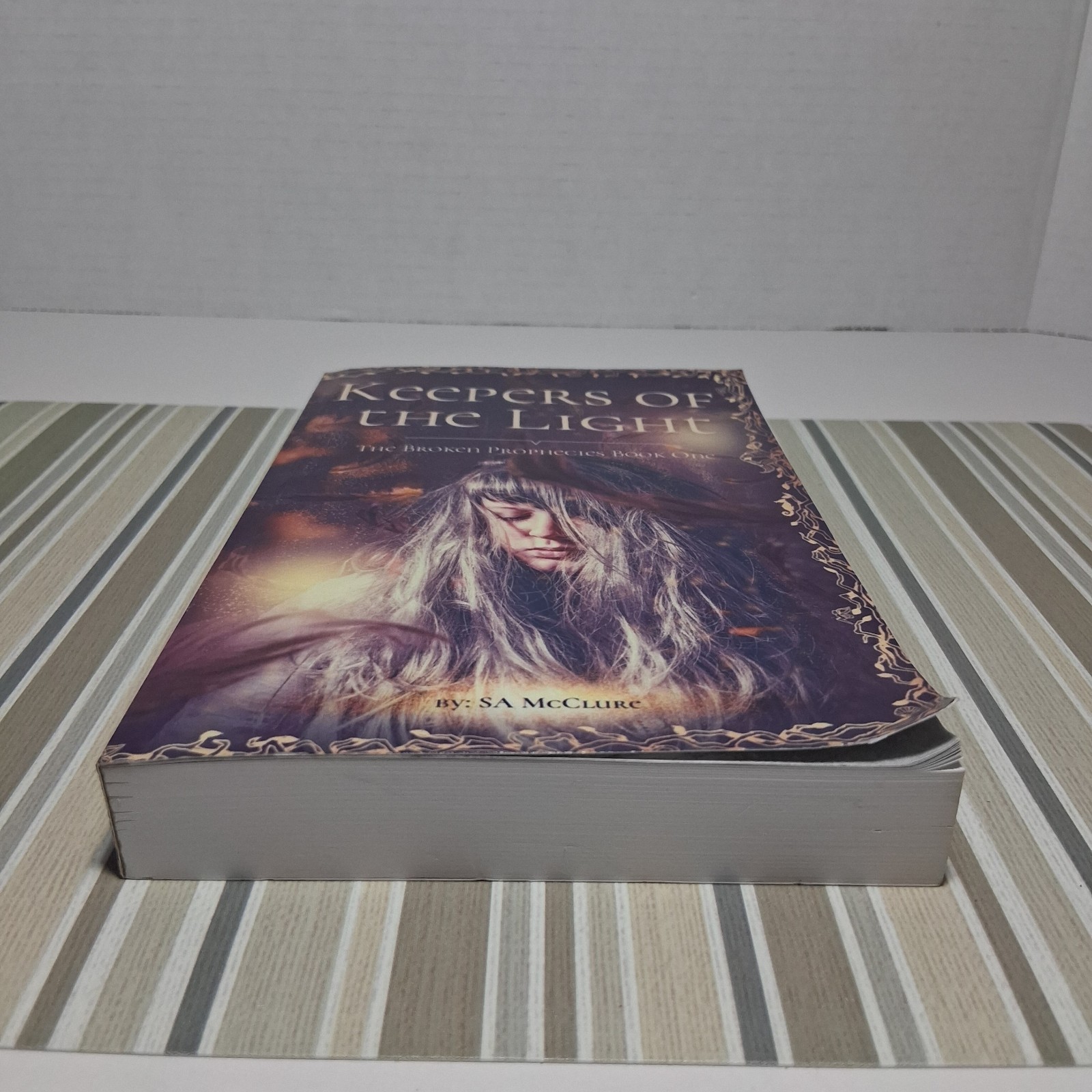 Keepers of the Light by S.A. McClure Signed Paperback 2nd Ed YA Fantasy Promo