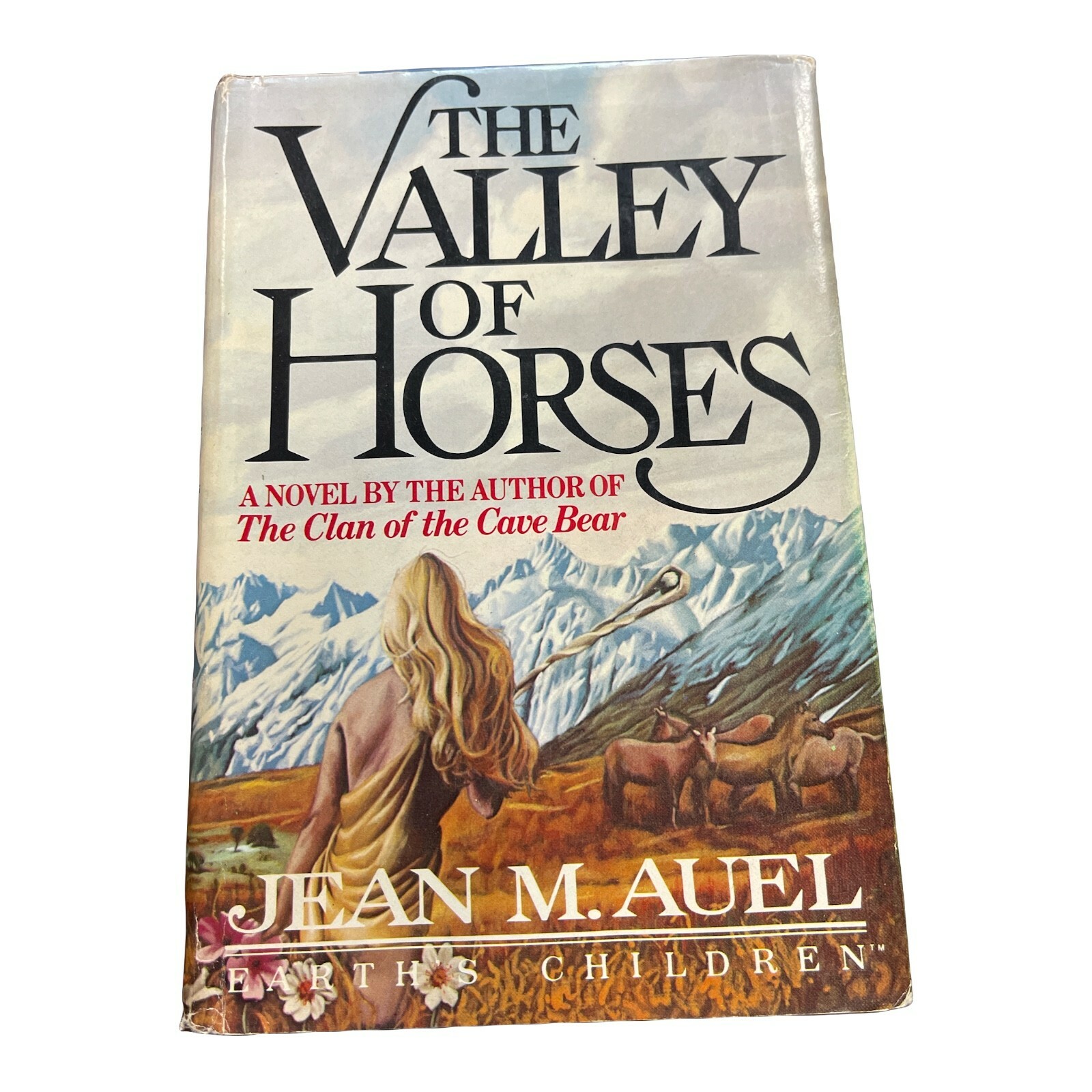 Earth’s Children Ser The Valley of Horses Jean M Auel 1982 HC Saga Historical