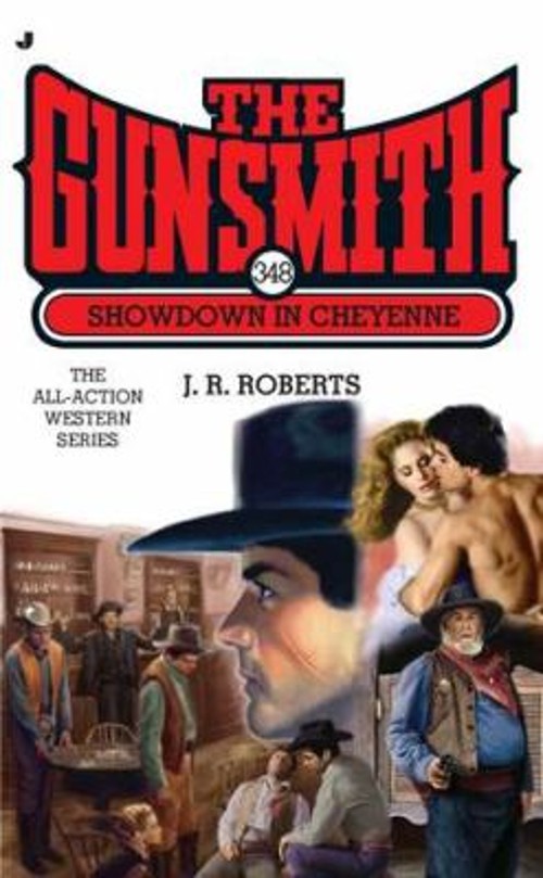 Showdown in Cheyenne Paperback J. R. Roberts