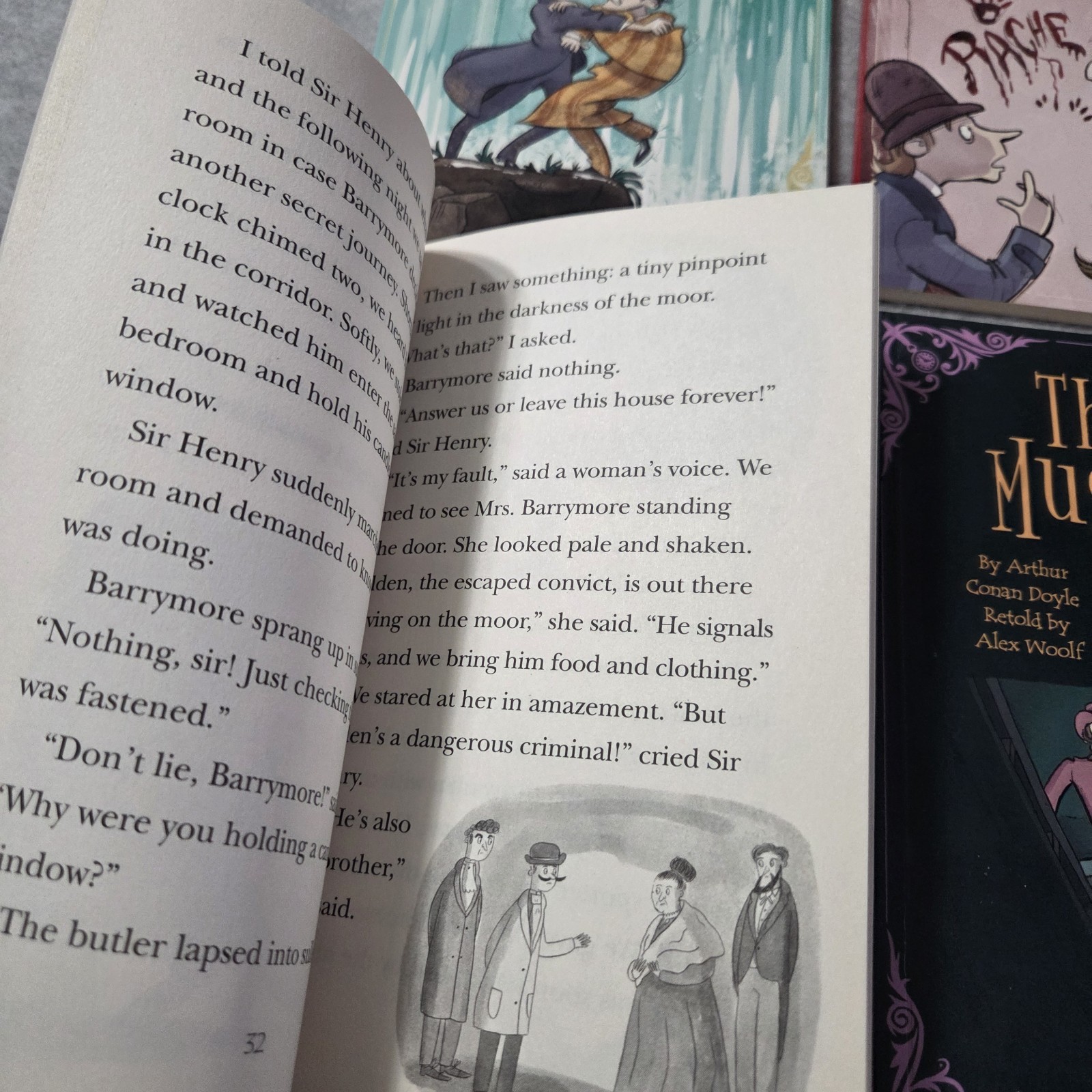 Sherlock Holmes Stories Retold for Children – 6 books of the series Ages 6-9