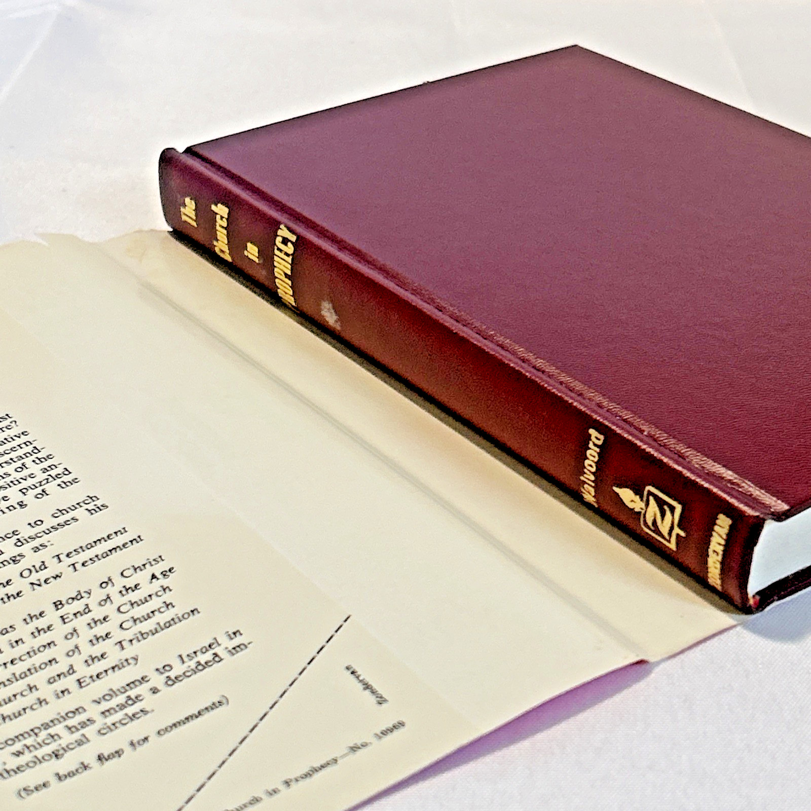 The Church in Prophecy (1967) ~ John F. Walvoord ~ Hardcover ~ Dust Jacket