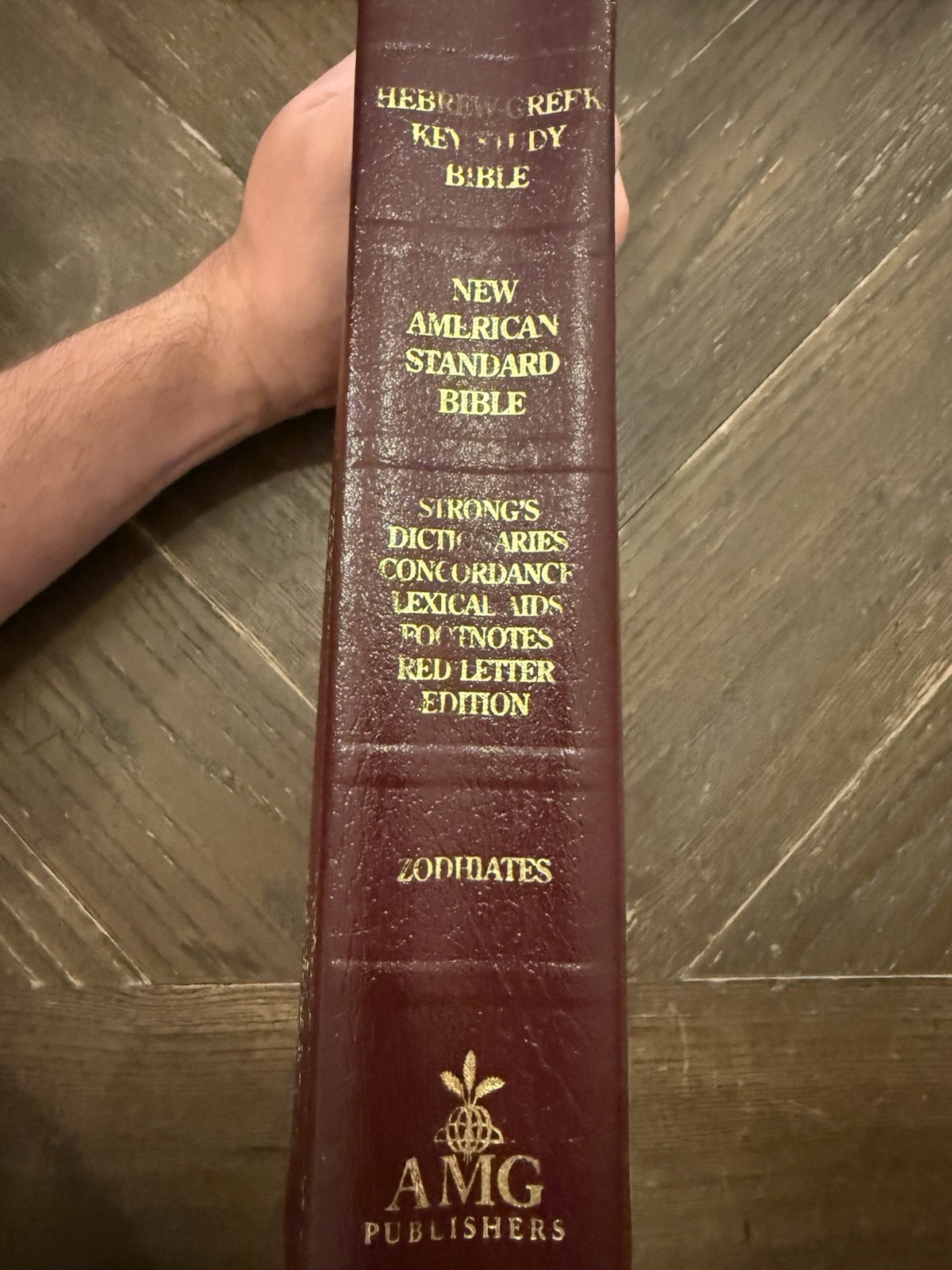 The Hebrew-Greek Key Study Bible NASB