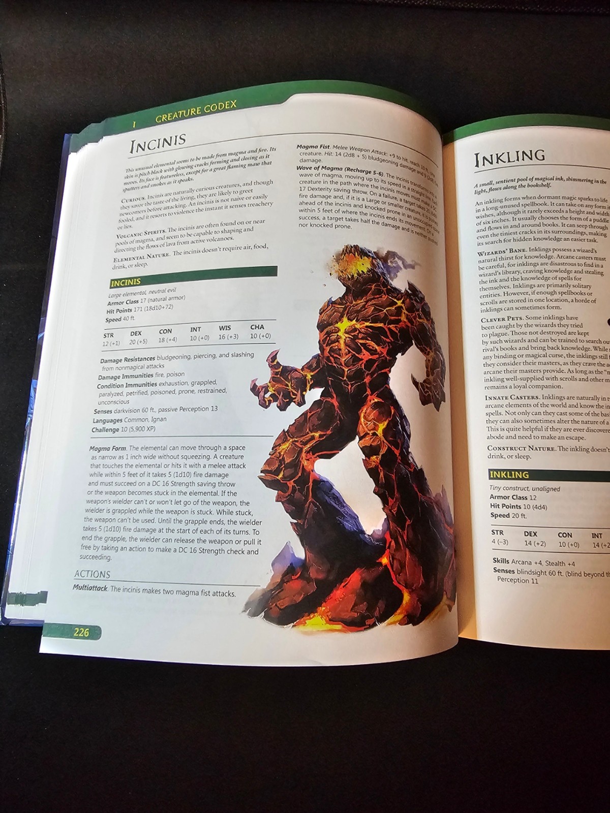 Creature Codex – Dungeon & Dragons (D&D 5e) – Book of monsters and stats