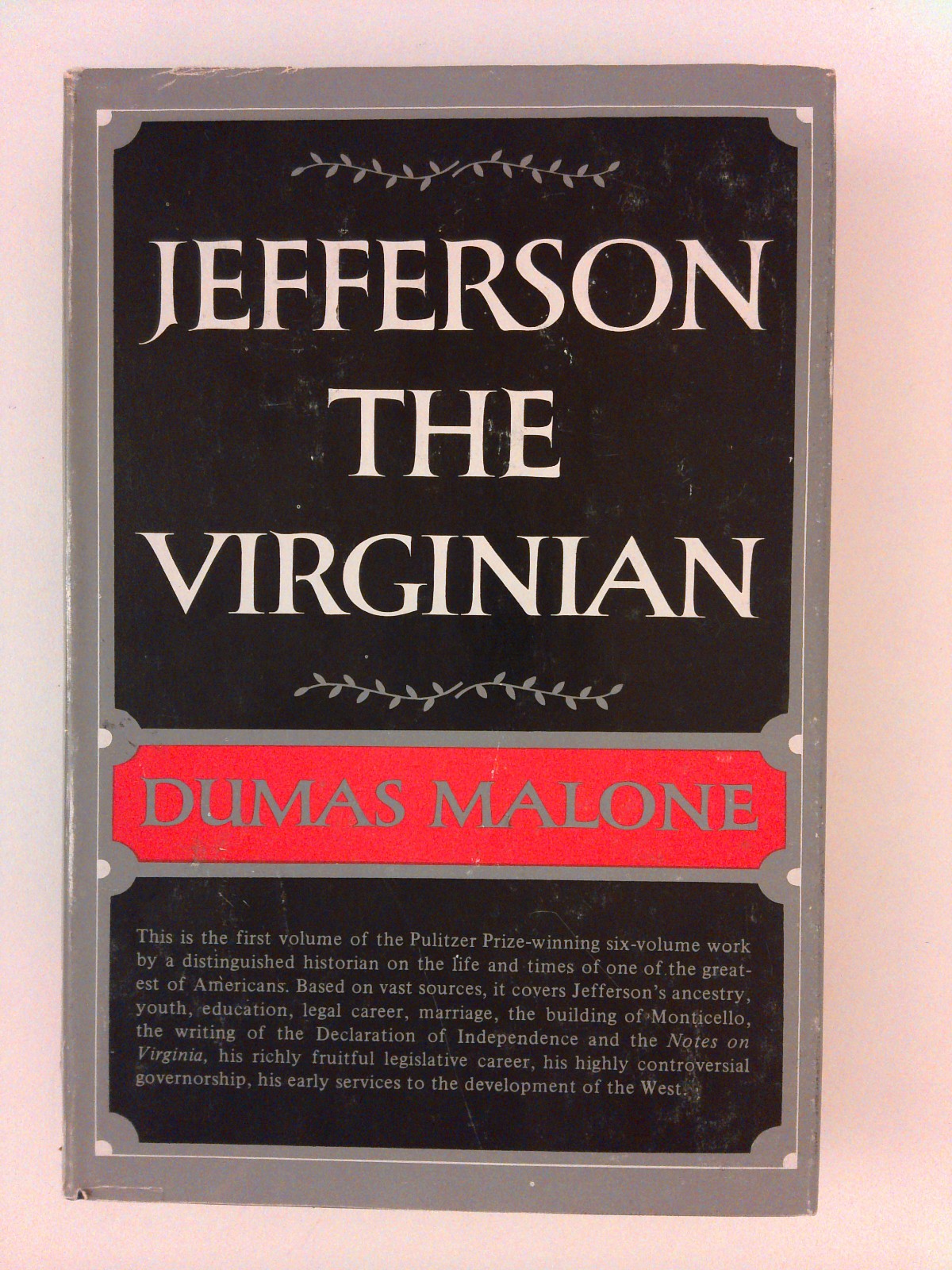 Thomas Jefferson – 6 Volume set by Dumas Malone – in mylar dust jacket covers.