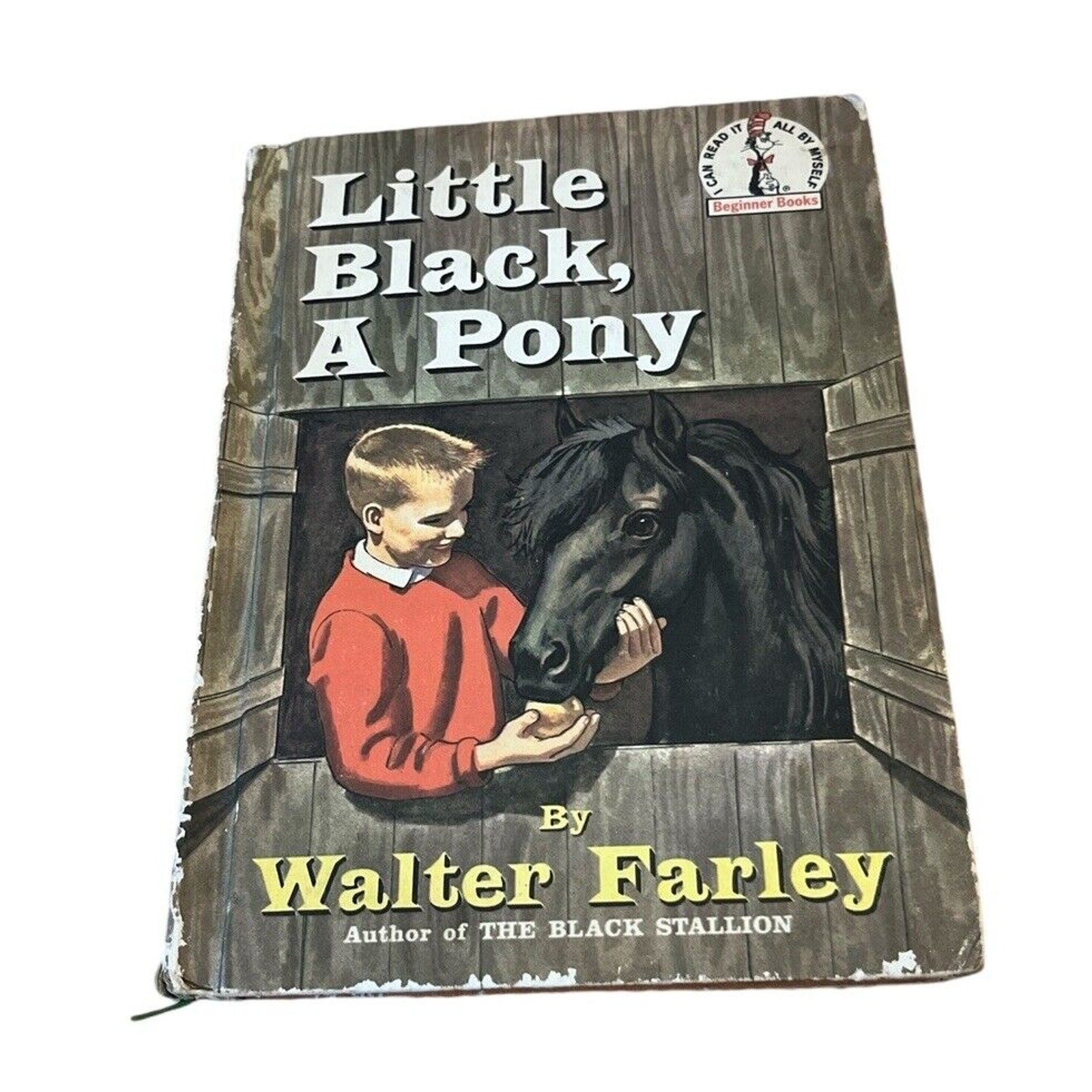 Lot Of 2 Little Black, a Pony & Goes To The Circus Farley HC Beginner Books