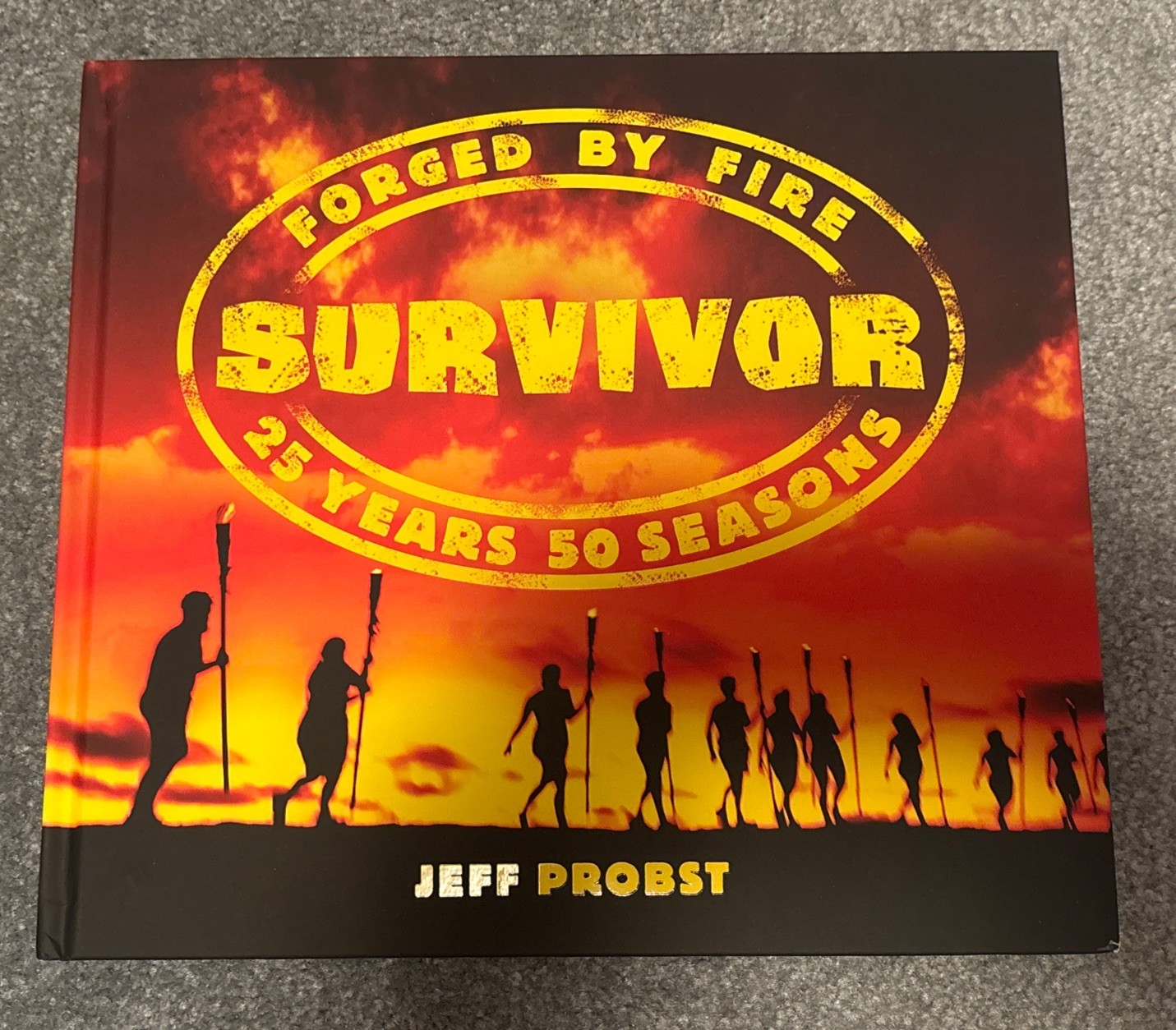AUTOGRAPHED – „Survivor-Forged By Fire“ by Jeff Probst – Barnes and Noble