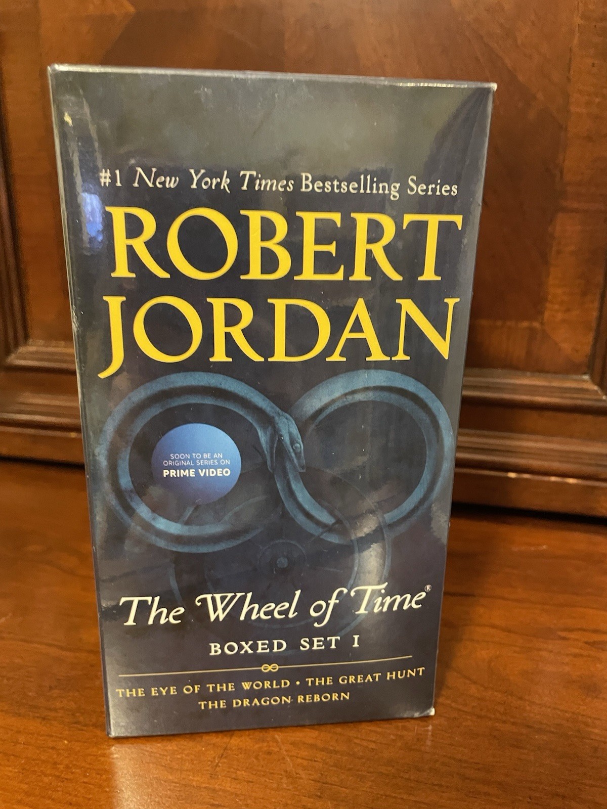SEALED THE WHEEL OF TIME BOXED SET 1 by Robert Jordan 3 Book Set NEW SEALED