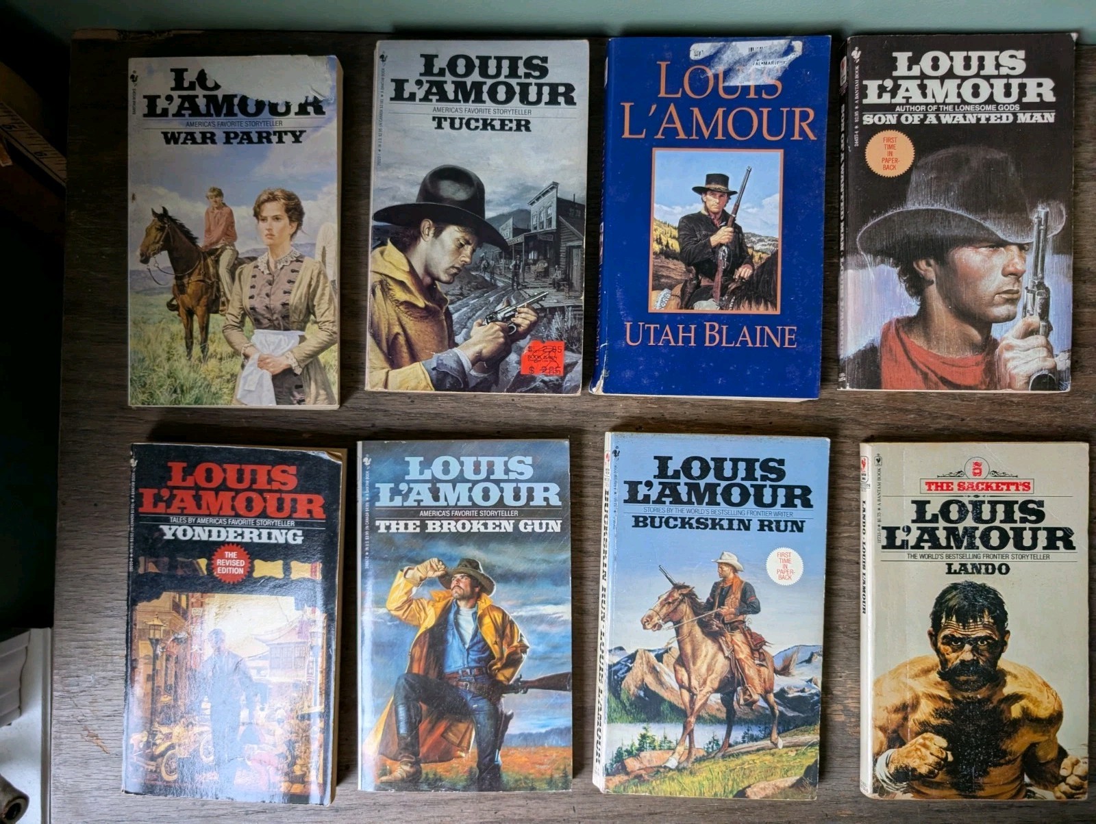 Lot of 52 Louis L’amour Paperback Novels Vintage Western Cowboy Adventure