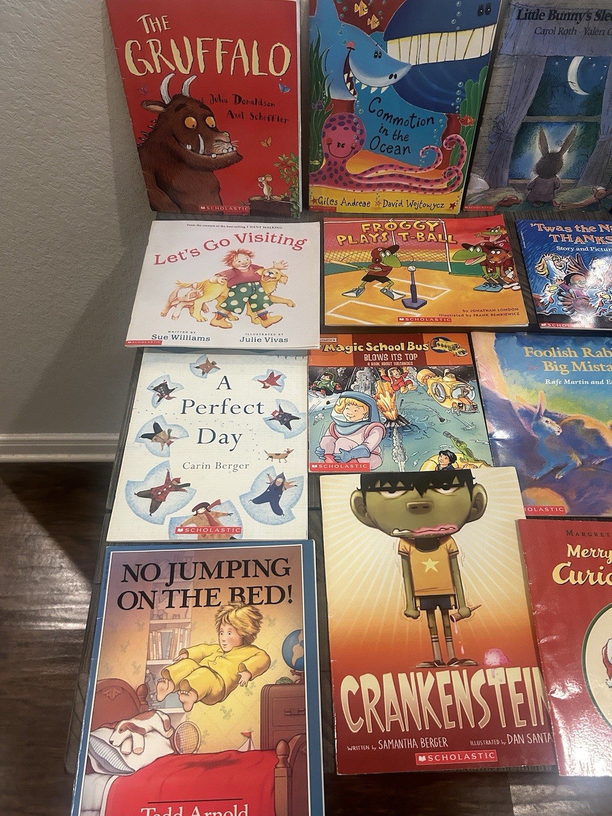 Storytime Lot of 51 Scholastic Children’s Picture Books Early Readers PB