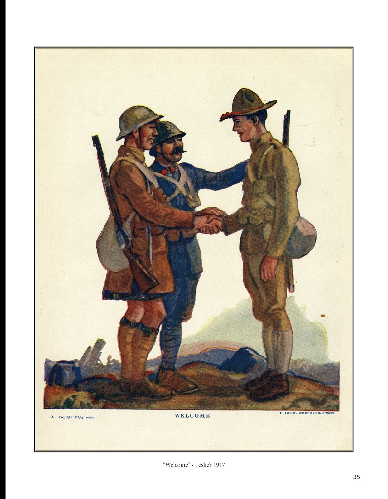 The Art of World War 1 – Full Color Book *NEW*
