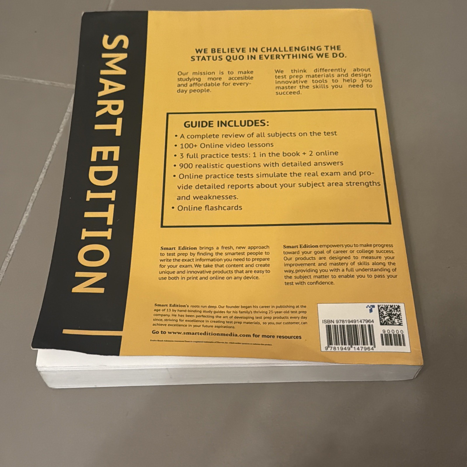 HESI A2 Full Study Guide 3rd Edition Smart Edition (Paperback, 2022, UNMARKED!)