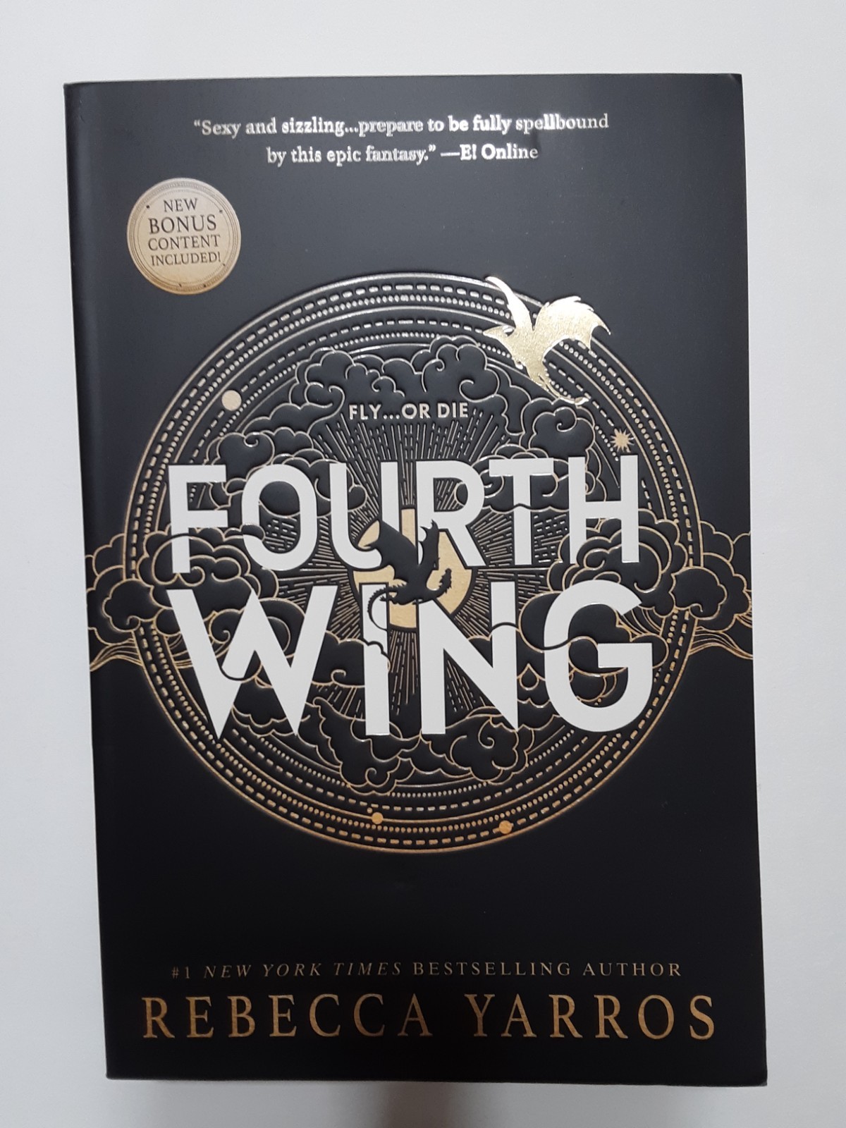 Fourth Wing Special Limited 1st Edition Paperback- Sprayed Edge