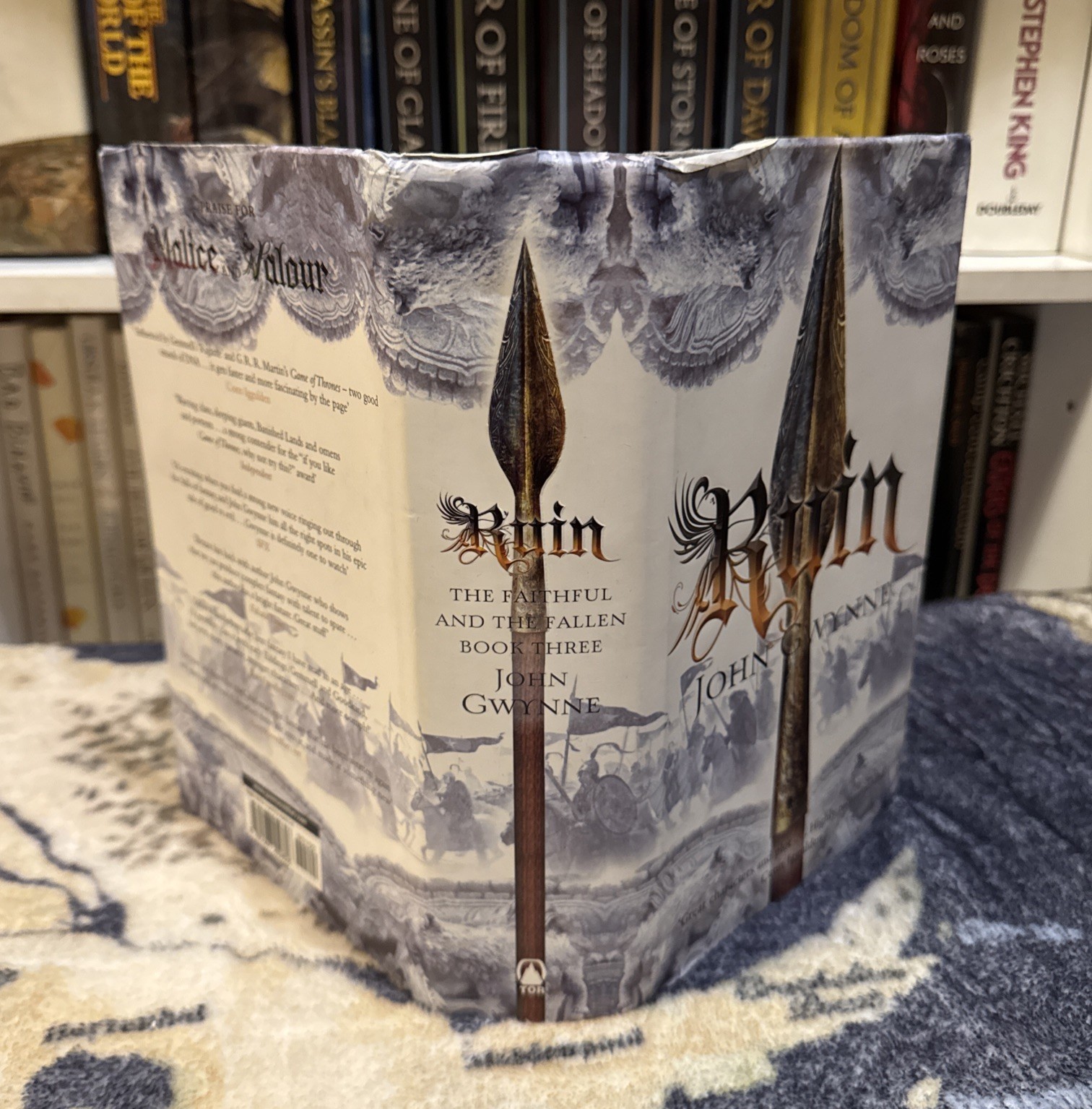 Ruin by John Gwynne (Hardcover, 2015) First Edition/2nd Print, TOR, UK