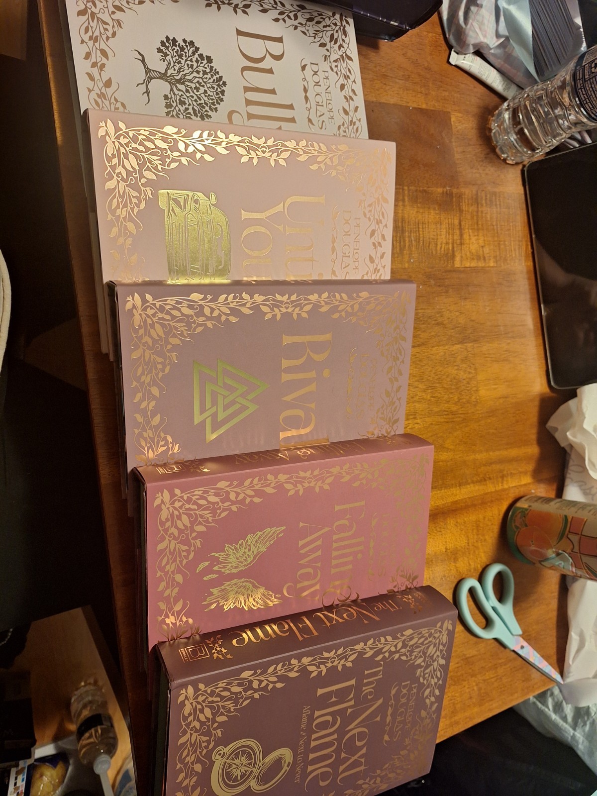 Fall Away Series by Penelope Douglas, Books For Days Crate
