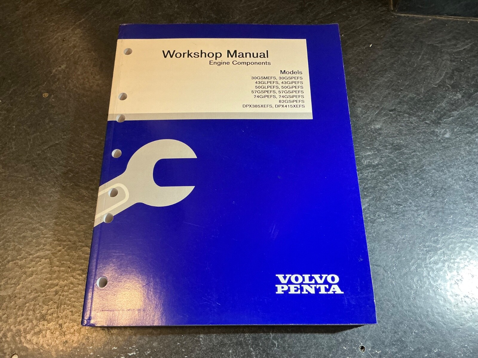 2000 Volvo Penta „EF“ 3.0L, 4.3L, 5.0L, 5.7L, 7.4L, 8.2L Engine Workshop Manual