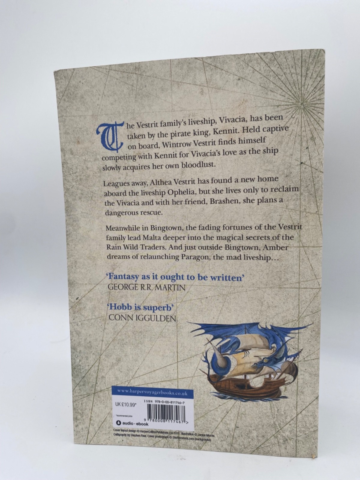 Ship of Magic, Mad Ship, Ship of Destiny 3 book series Robin Hobb, Liveship