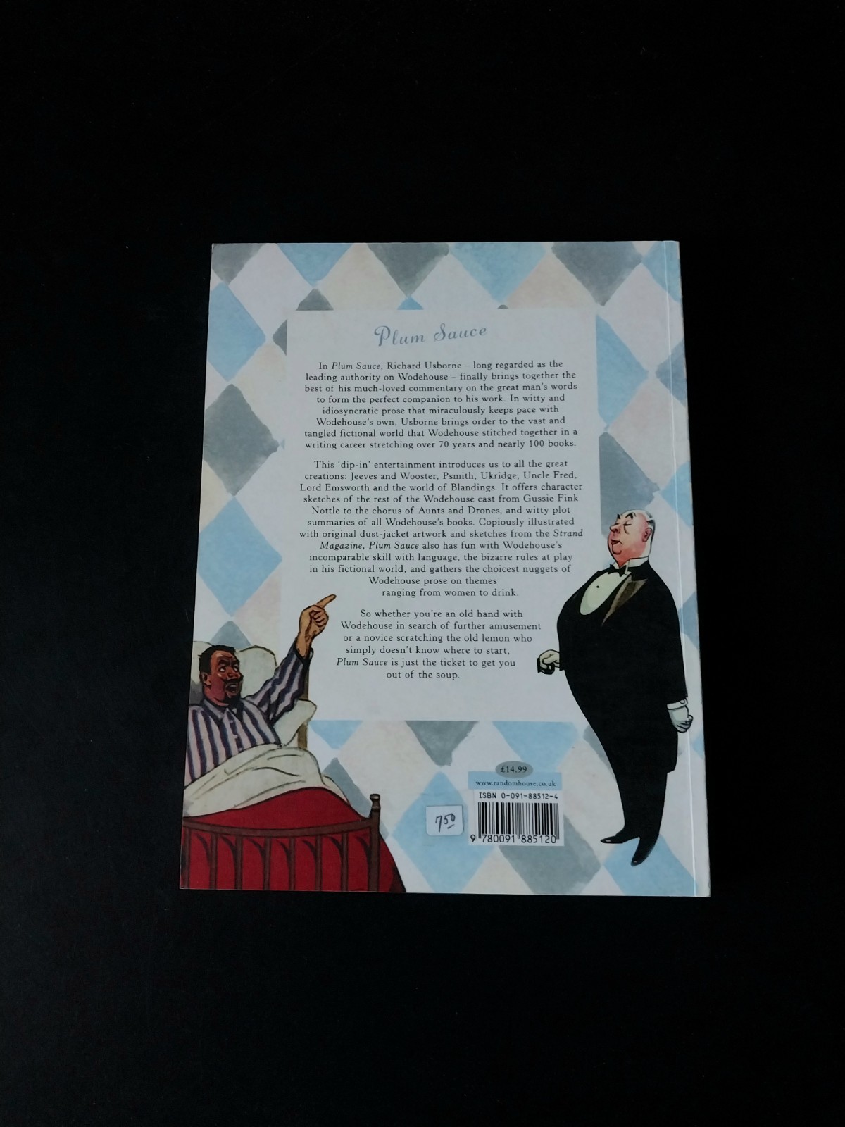 Plum Sauce – A P.G. Wodehouse Companion – UK Ebury Press First Printing 2002