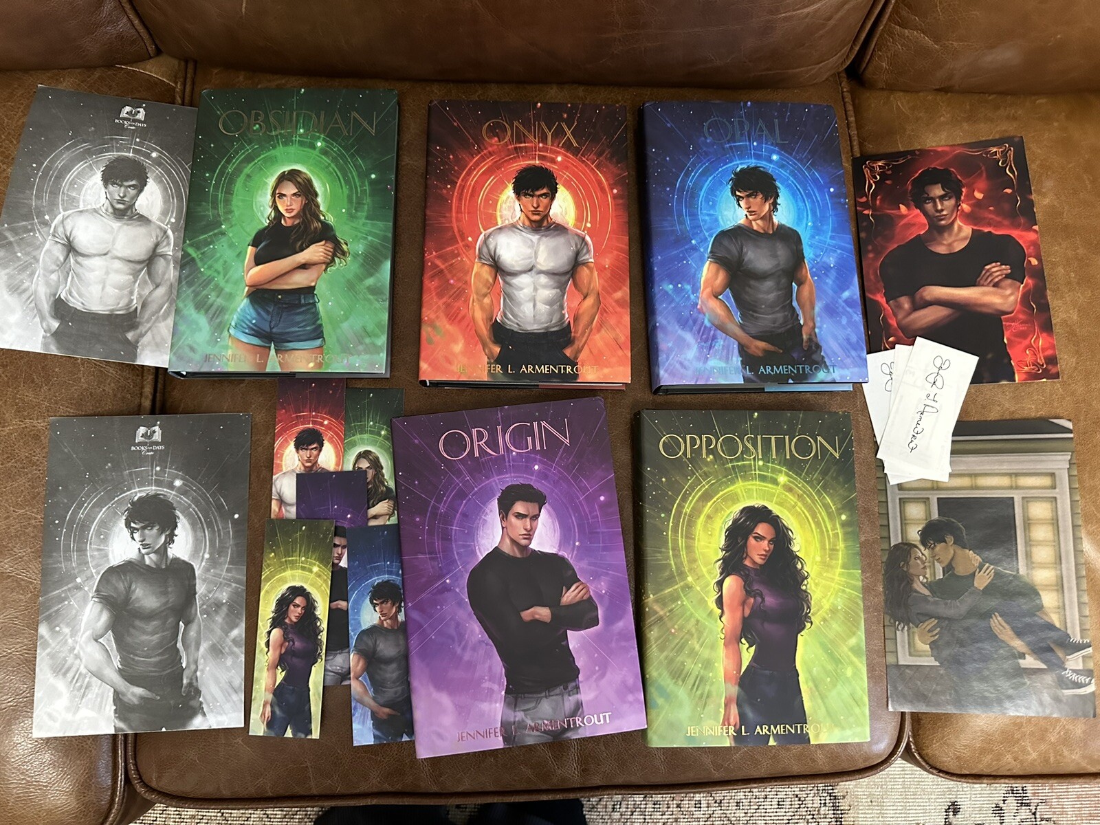 Books For Days Crate Lux series obsidian onyx signed by Jennifer L Aremetrout