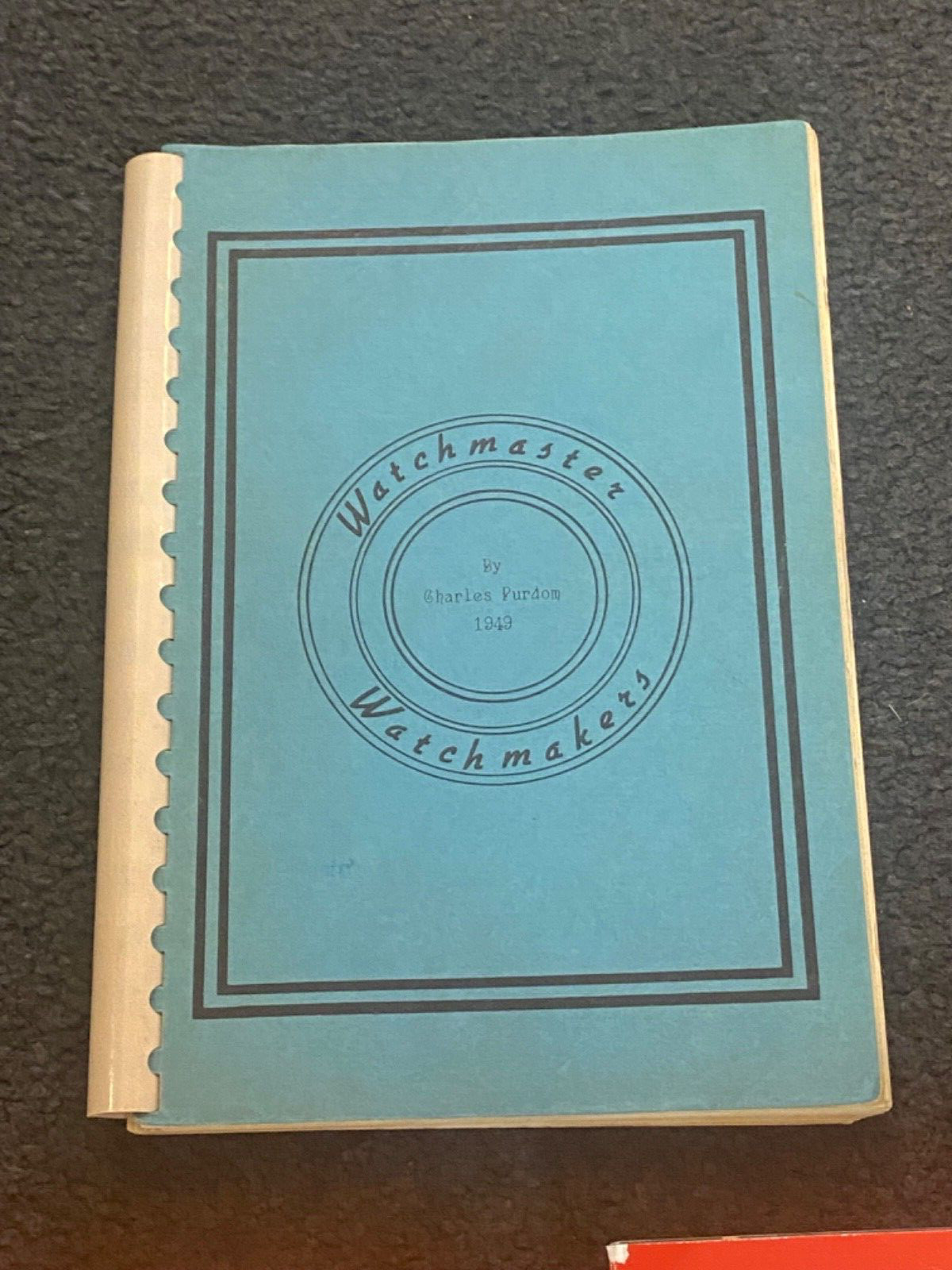 VINTAGE NICE LOT OF 3 WATCH AND CLOCK REPRAIR BOOKS FOR REPAIRMENT