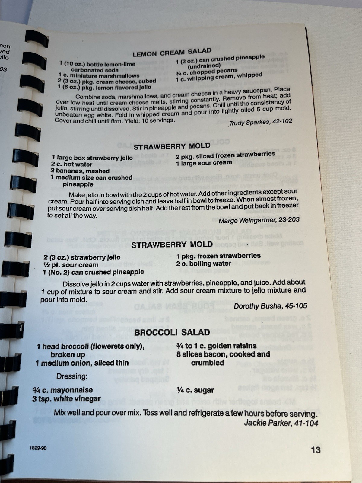 Vista Plantion Community Cookbook Vero Beach Florida 80 Pages 1990 Vintage