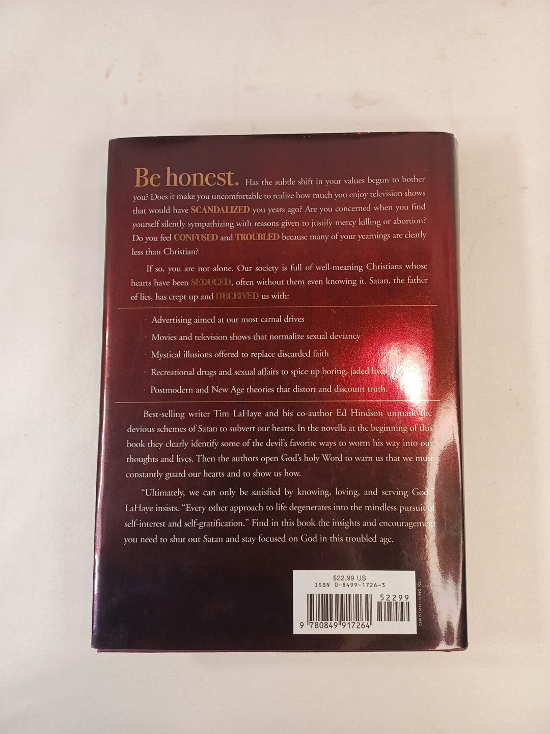 Seduction Of The Heart – Tim LaHaye & Ed Hindson Book