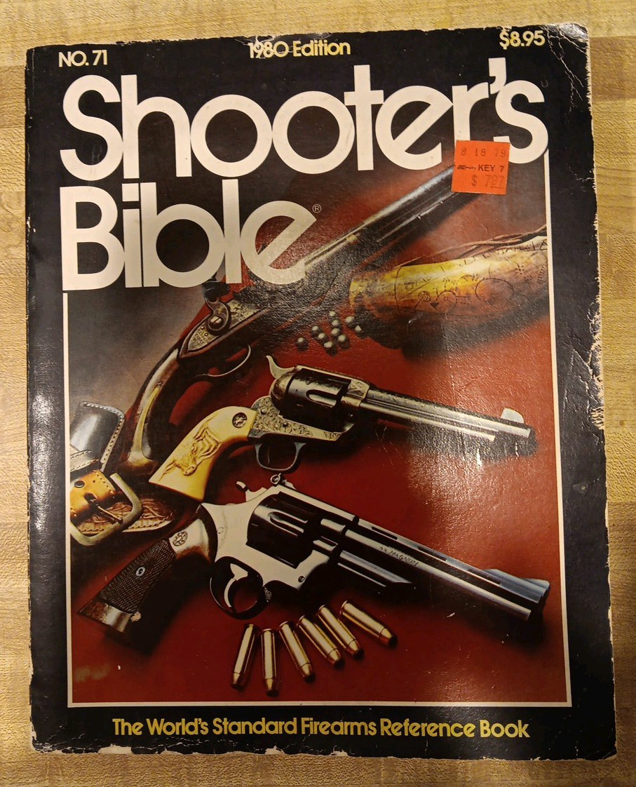 Shooters Bible 1980 Ed #71 576 Pages Pb Illus Worlds Standard Firearms Reference