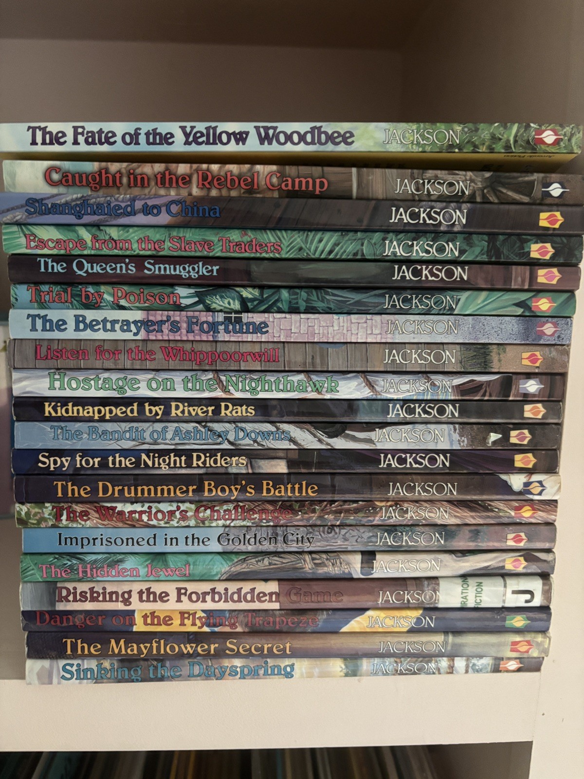 TRAILBLAZER Books Jackson, Dave & Neta Vntg Paperback 1-20