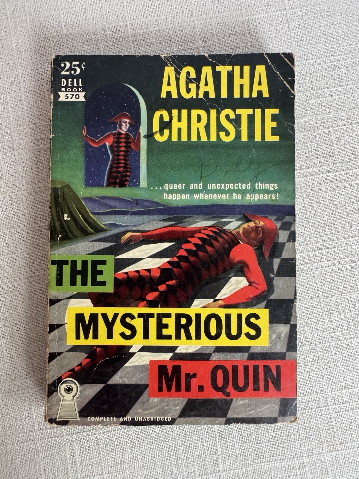 Vintage Agatha Christie Dell Mysteries Poirot Miss Marple (Lot of 5 MMPBs)