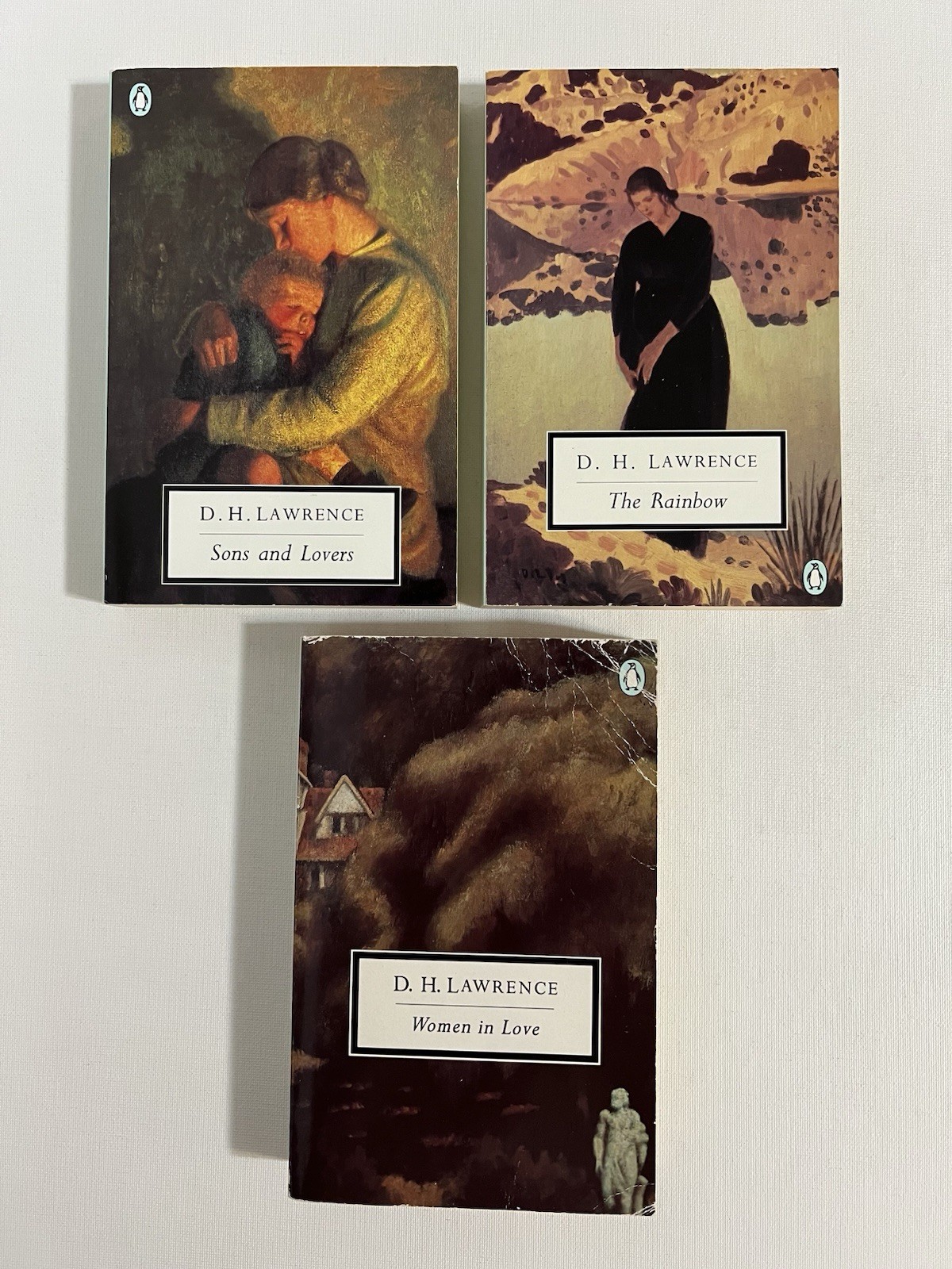 Penguin 20th Century Lot James Joyce Mann DH Lawrence John Steinbeck Mann Conrad
