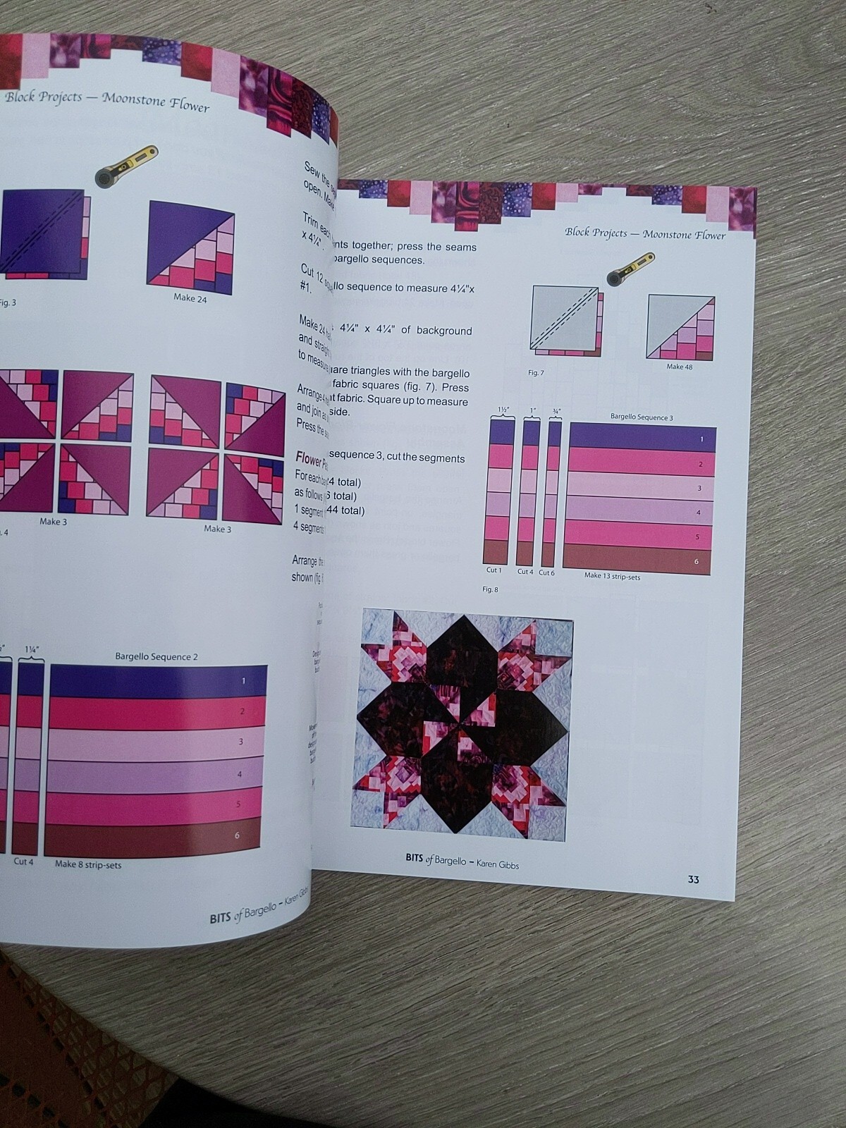 Bits of Bargello by Karen Gibbs (2009, UK-Trade Paper, Illustrated edition)