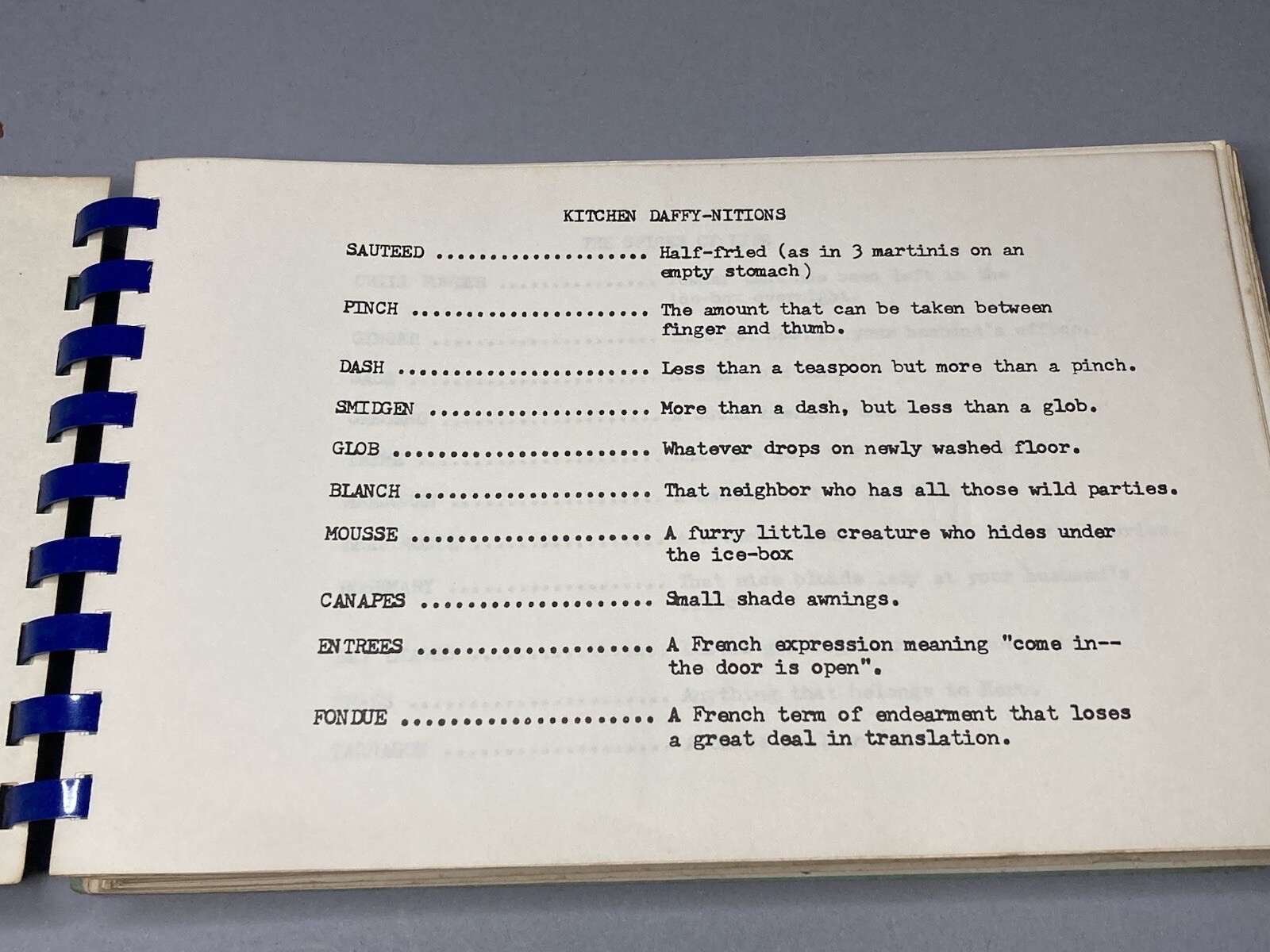 Navy Fleet Tactical Support Squadron VR-1 Norfolk NAS Wives Club Cookbook 1968