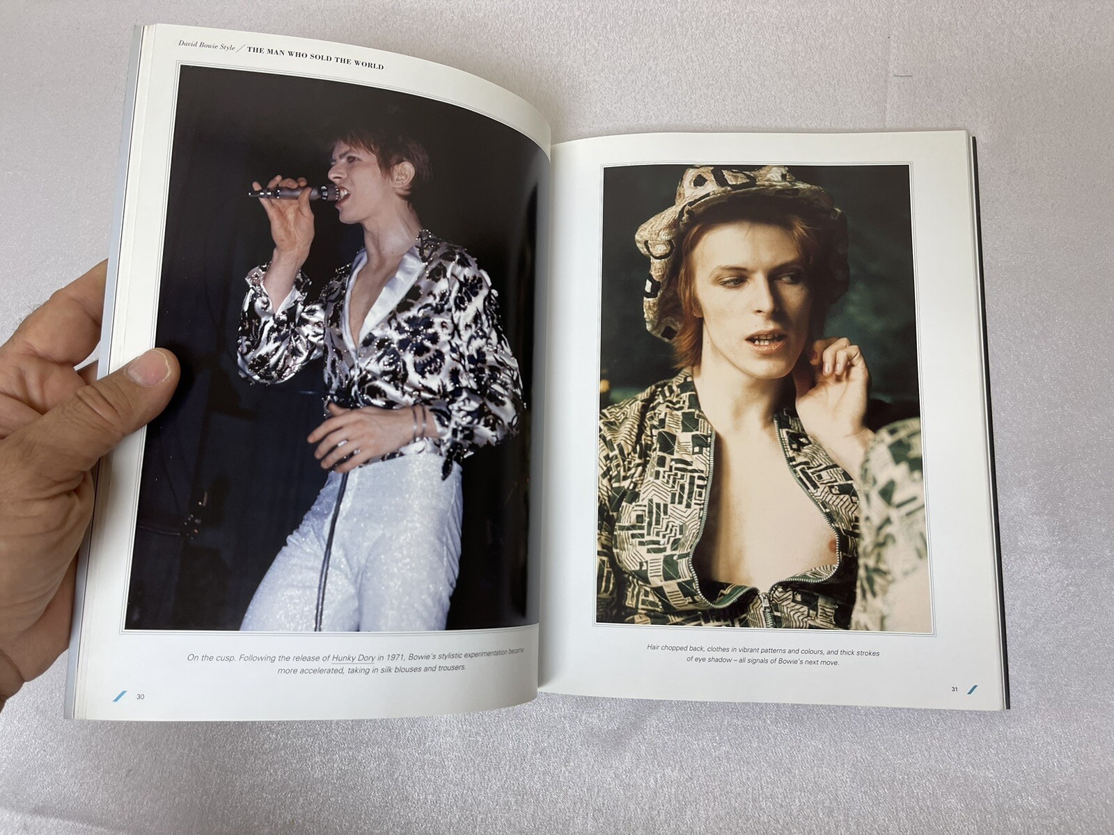 David Bowie Style By : Danny Lewis LARGE 8.7″ x 10.5″ 2012 First Edition