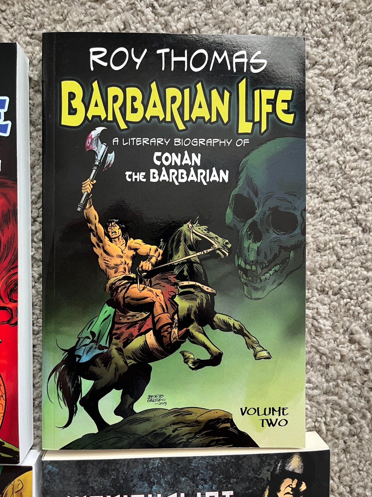 Roy Thomas Barbarian Life – Marvel Conan the Barbarian + Medievalist Comics