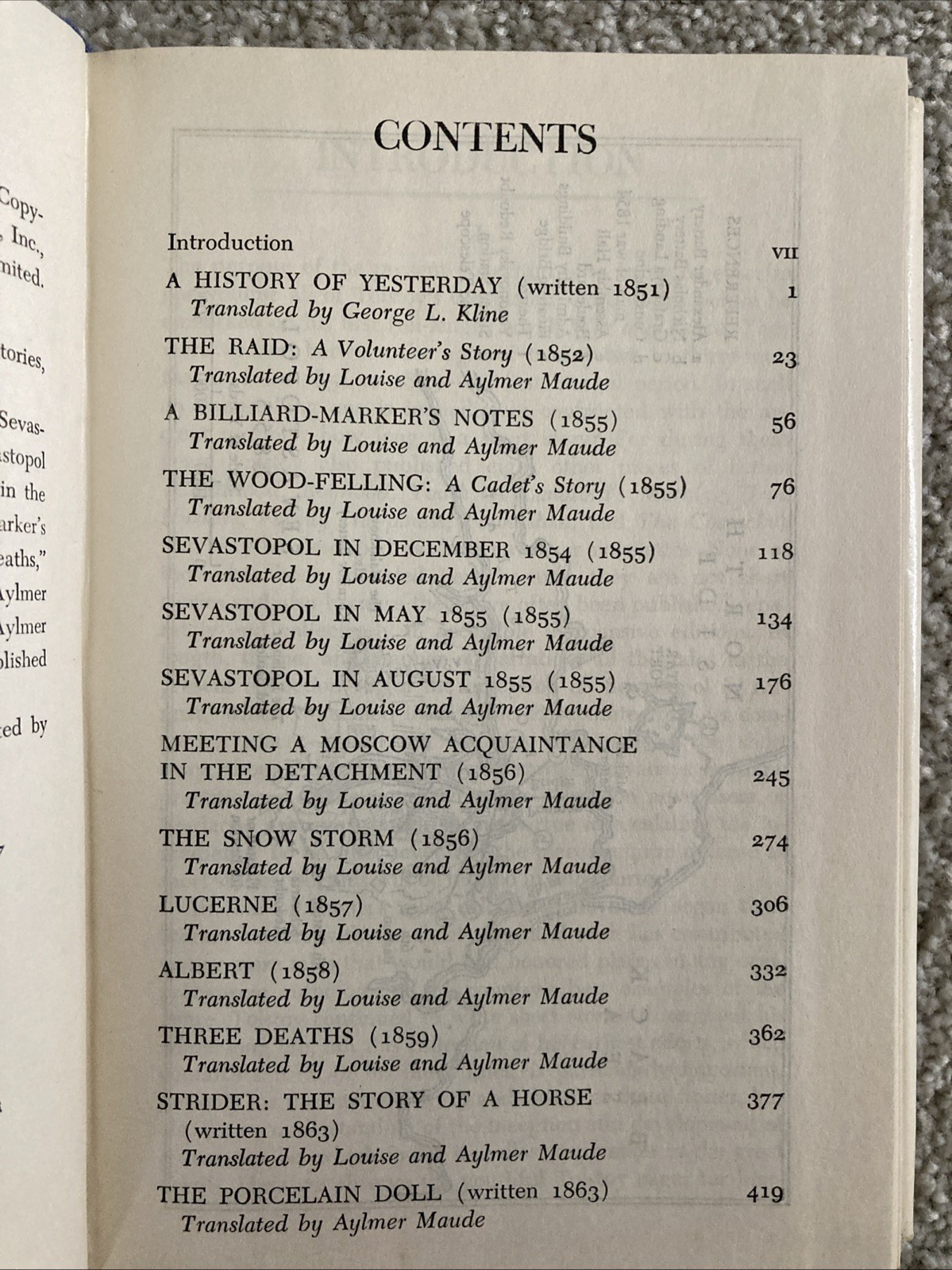 Leo Tolstoy SHORT STORIES Early Tales of War and Moral Problems Modern Library #