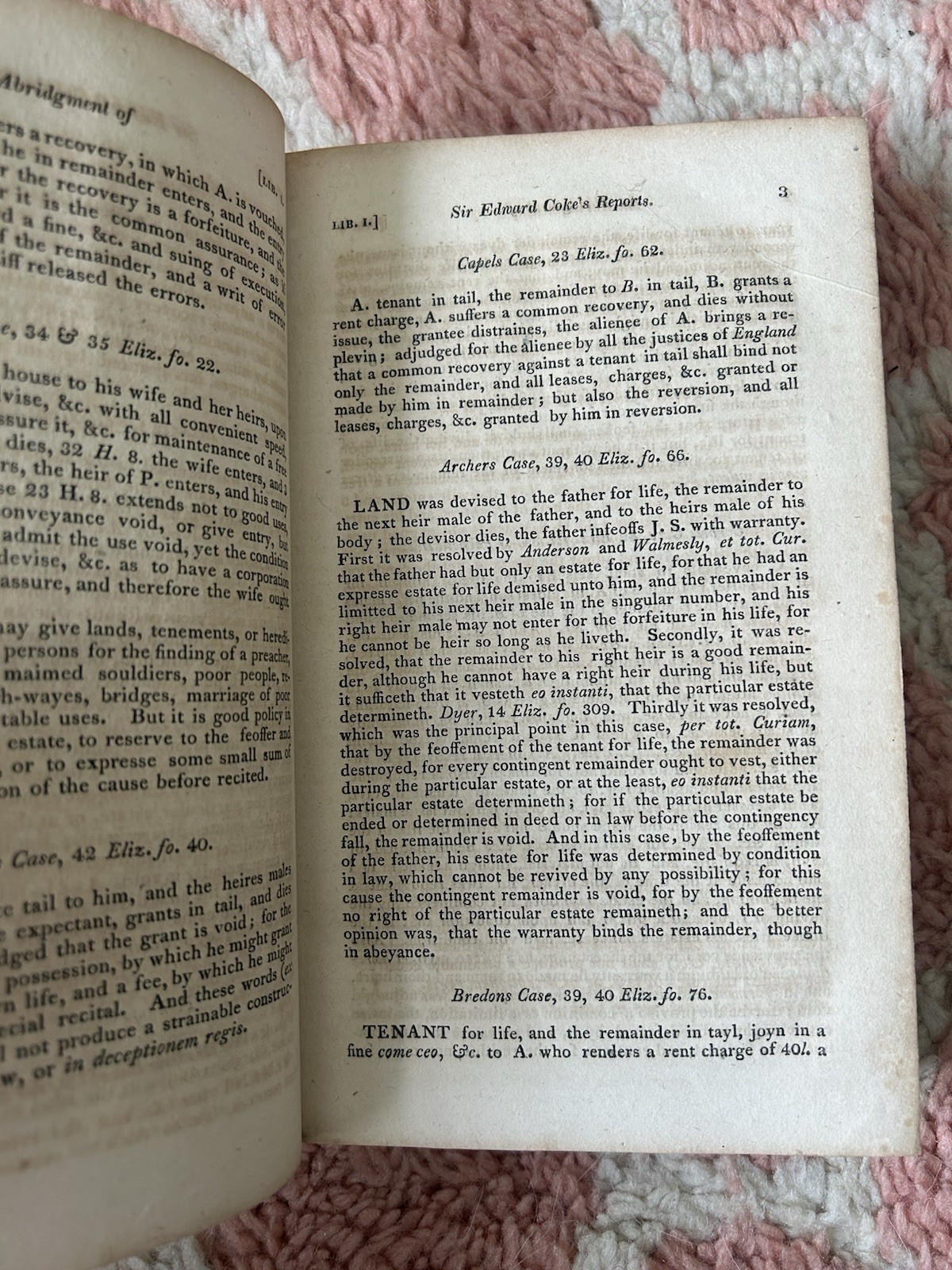 Edward Coke Exact Abridgement Eleven Books First American Edition 1813 Law 1657