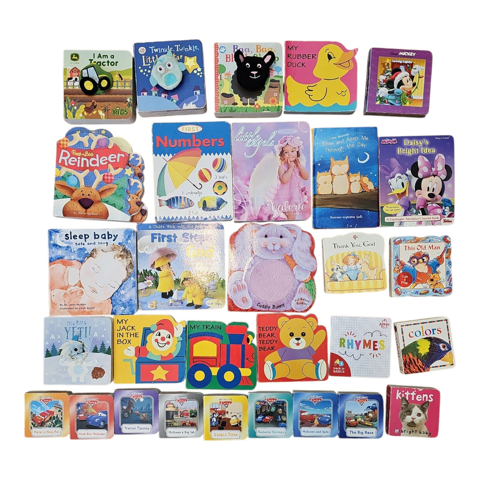 30 Children BOARD BOOK Lot Hardcover Baby Toddler Preschool Kids Small