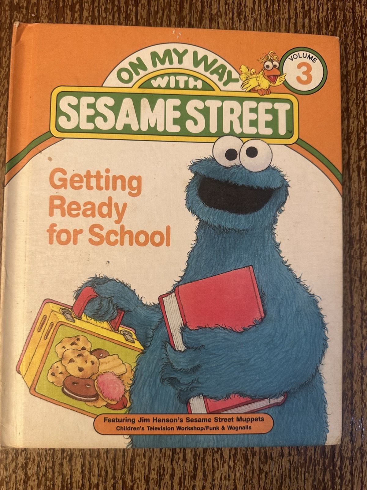 ON MY WAY WITH SESAME STREET HC 6 Books Volumes 1-5 & # 8 1989