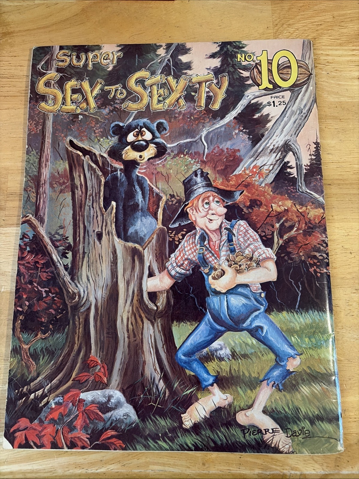 PIERRE DAVIS SUPER SEX TO SEXTY MAGAZINE #10