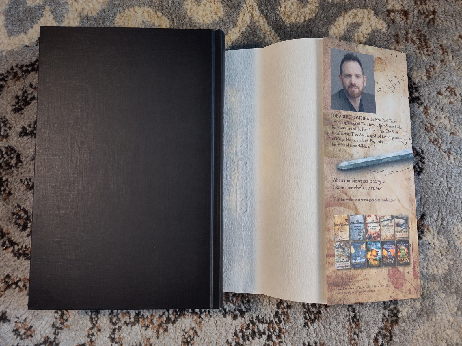 SIGNED The Great Leveler Trilogy by Joe Abercrombie – Broken Binding Special