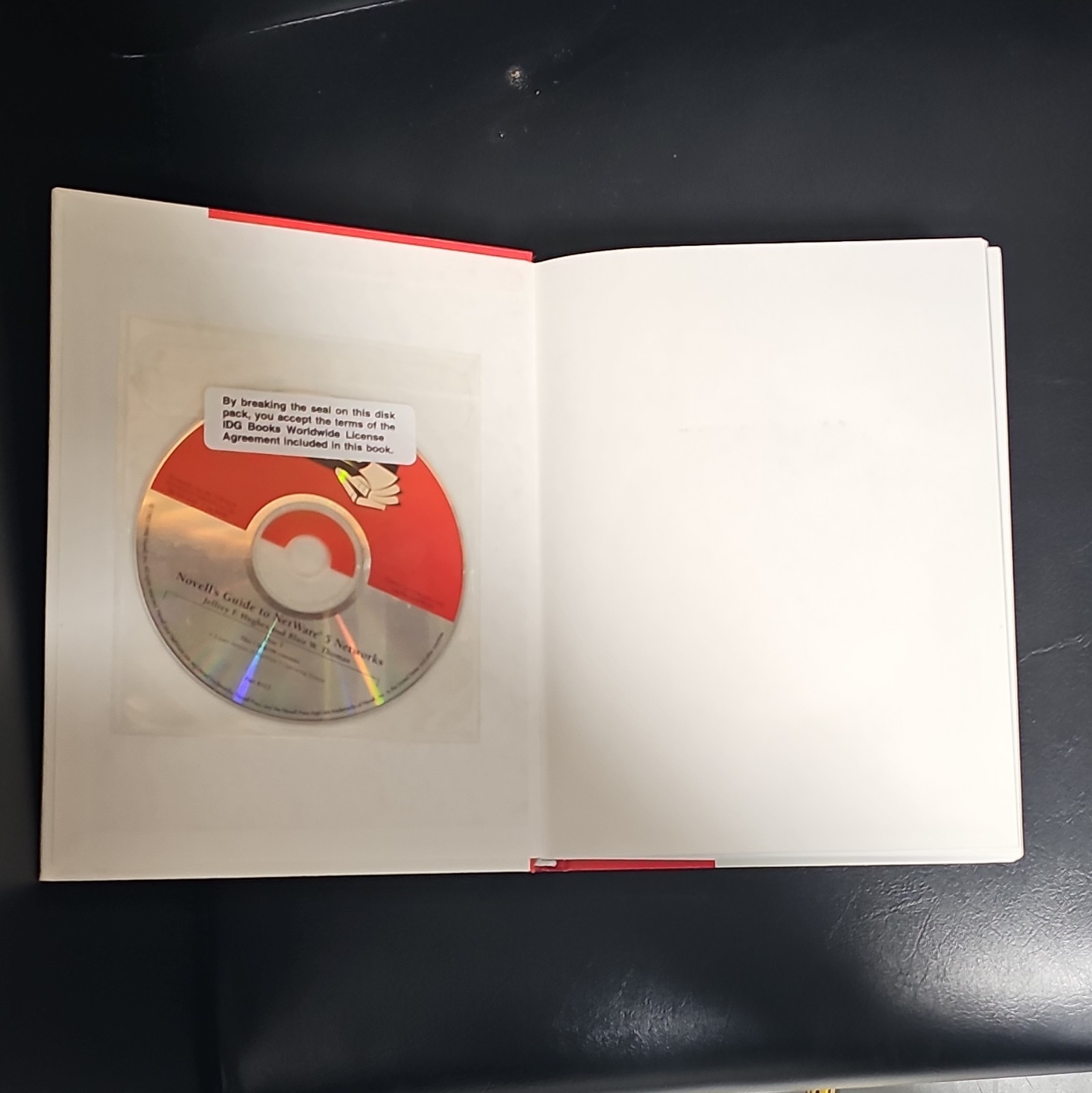Novell’s Guide to NetWare 5 Networks Hardcover + CD-ROM Hughes Thomas