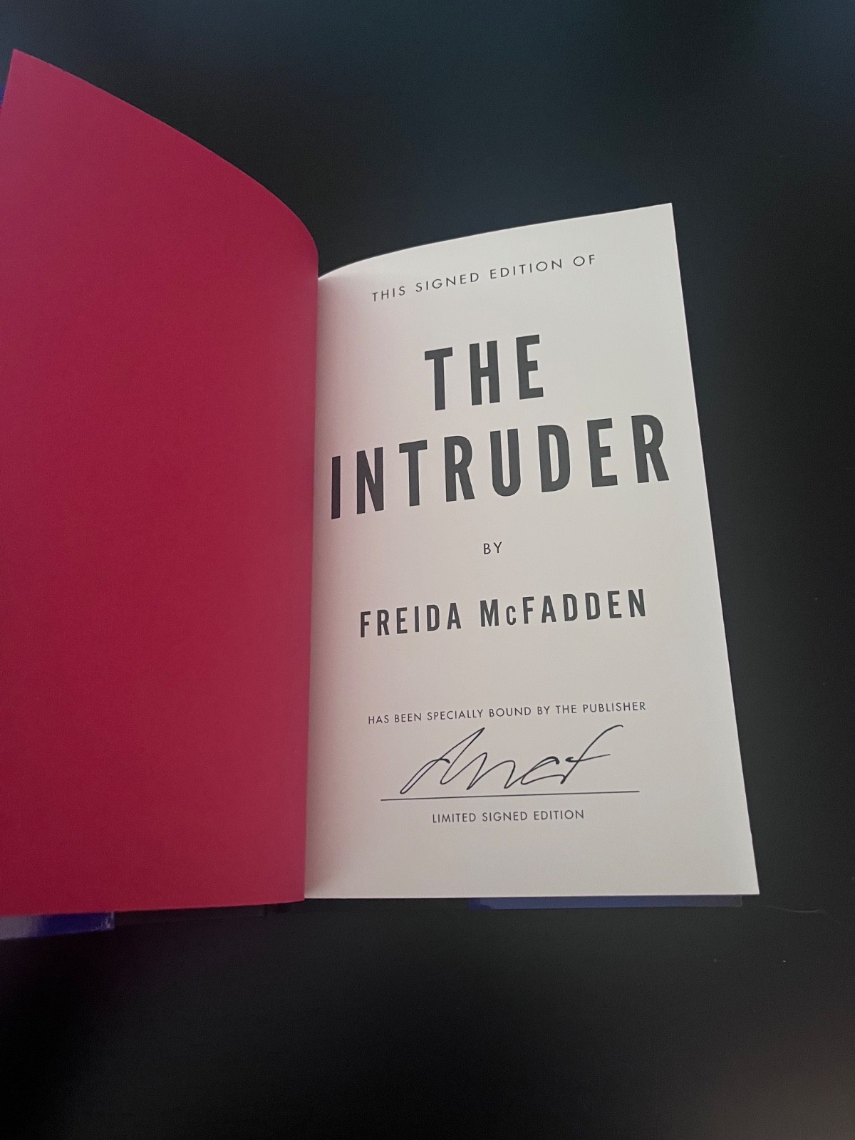 Intruder by Freida McFadden (2025, Hardcover)