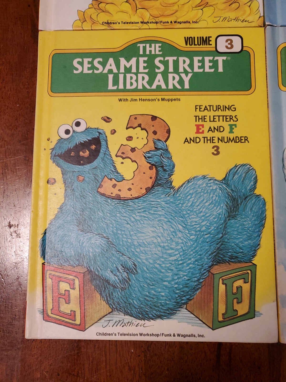 Set Of 4 Vintage 1978 Seasame Street Books
