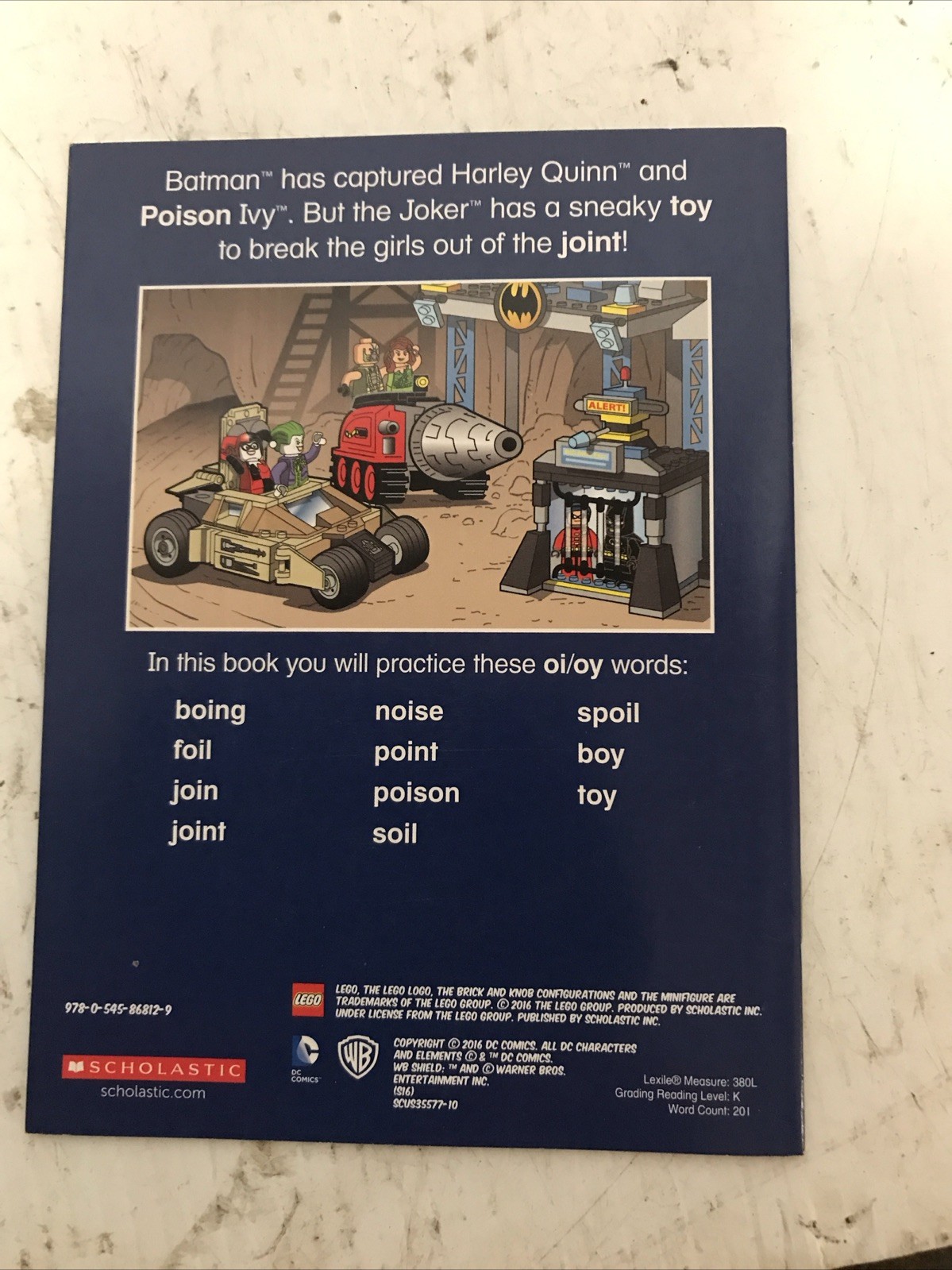 Lot Of 11 Scholastic Lego DC Phonics Pack 2 #1,2,3,4,5,6,7,8,10, WORKBOOK 1&2