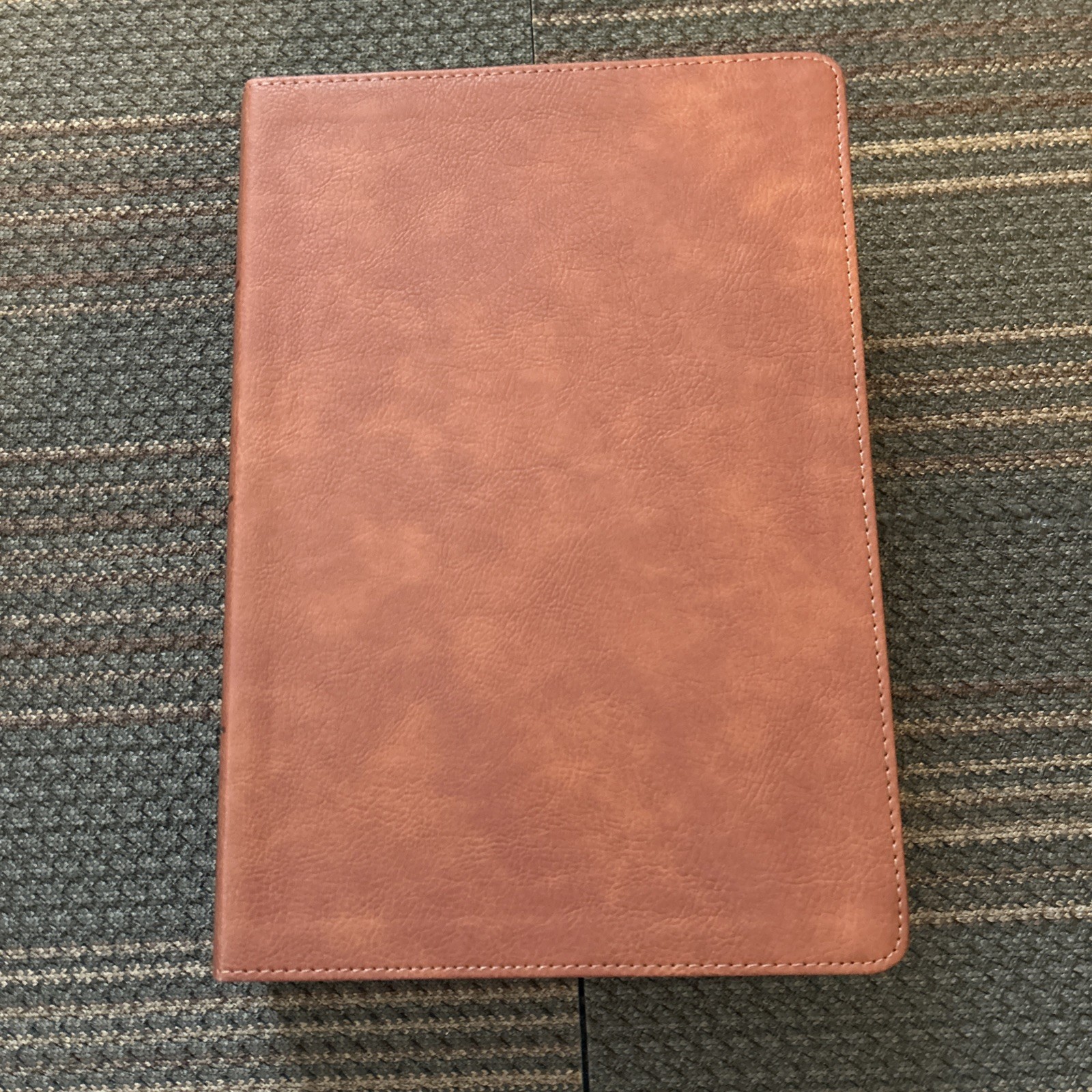 NASB Super Giant Print Reference Bible Burnt Sienna Leather Touch *NEW*