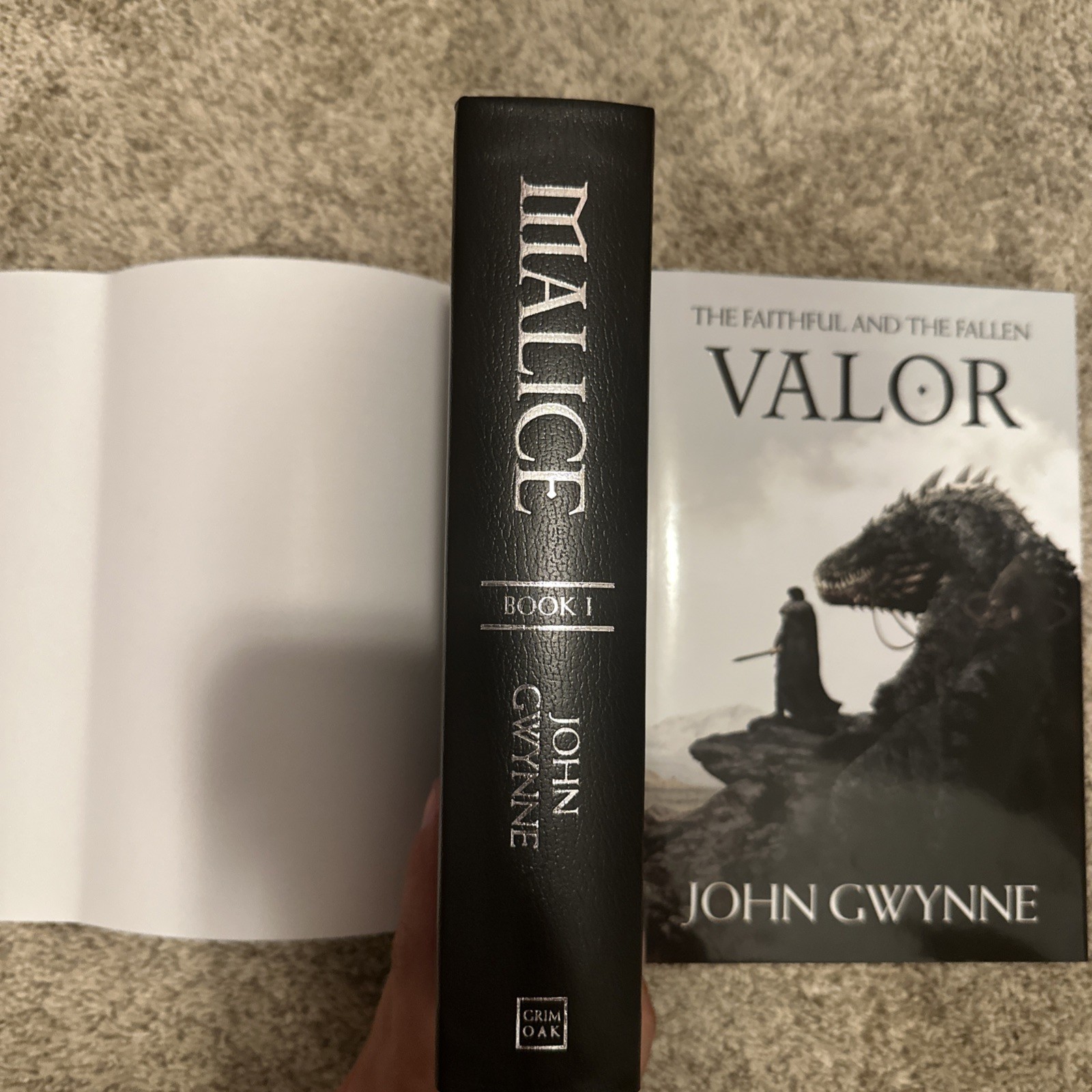The Faithful And The Fallen By John Gwynne Grim Oak Press Signed w/rights