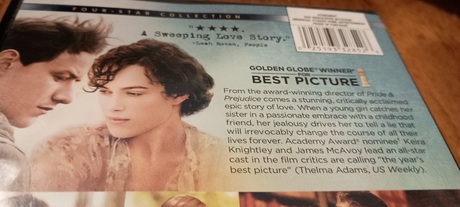Atonement Ian McEwan book & film